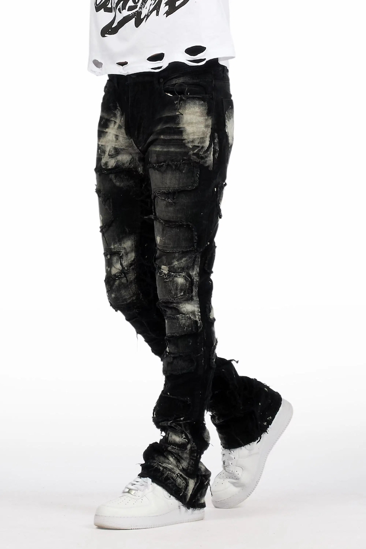 Men’s Bandana Print Jeans