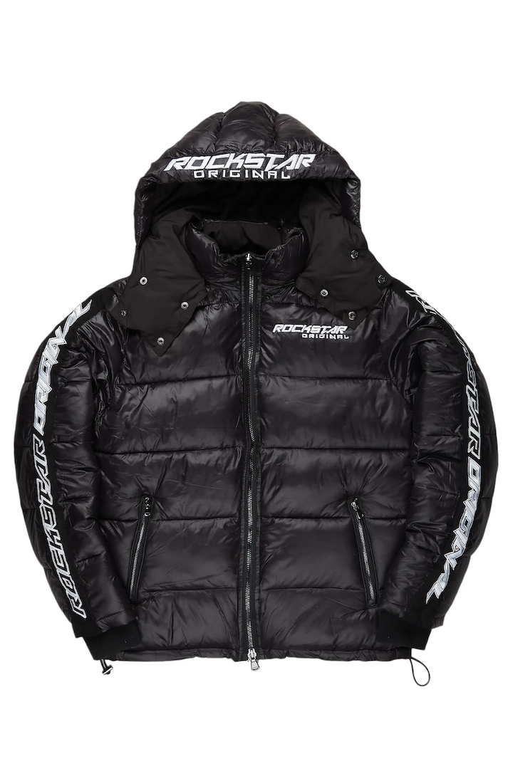 Black Bubble Jackets (Mens)