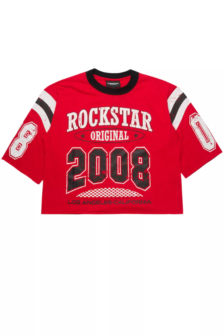 Men’s Red Graphic Tees