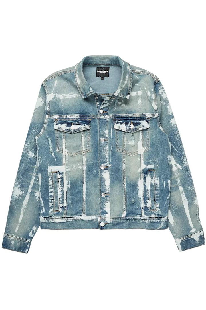 Shop Men’s Blue Jean Jacket