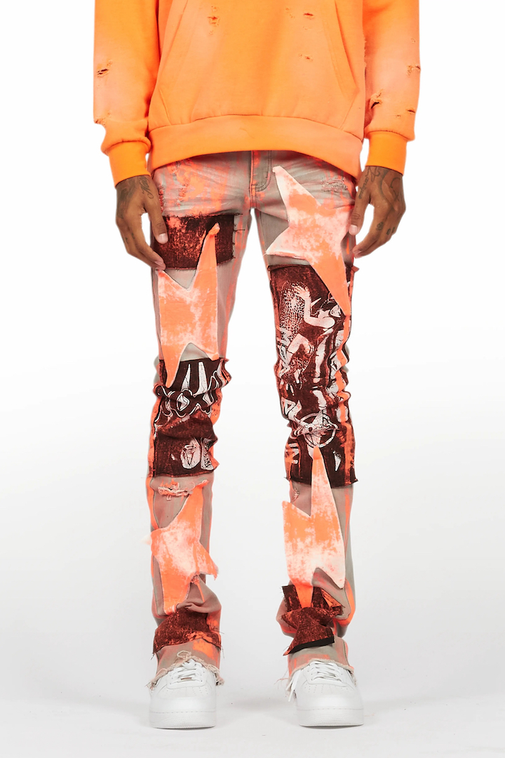 Shop Men’s Jeans in Orange