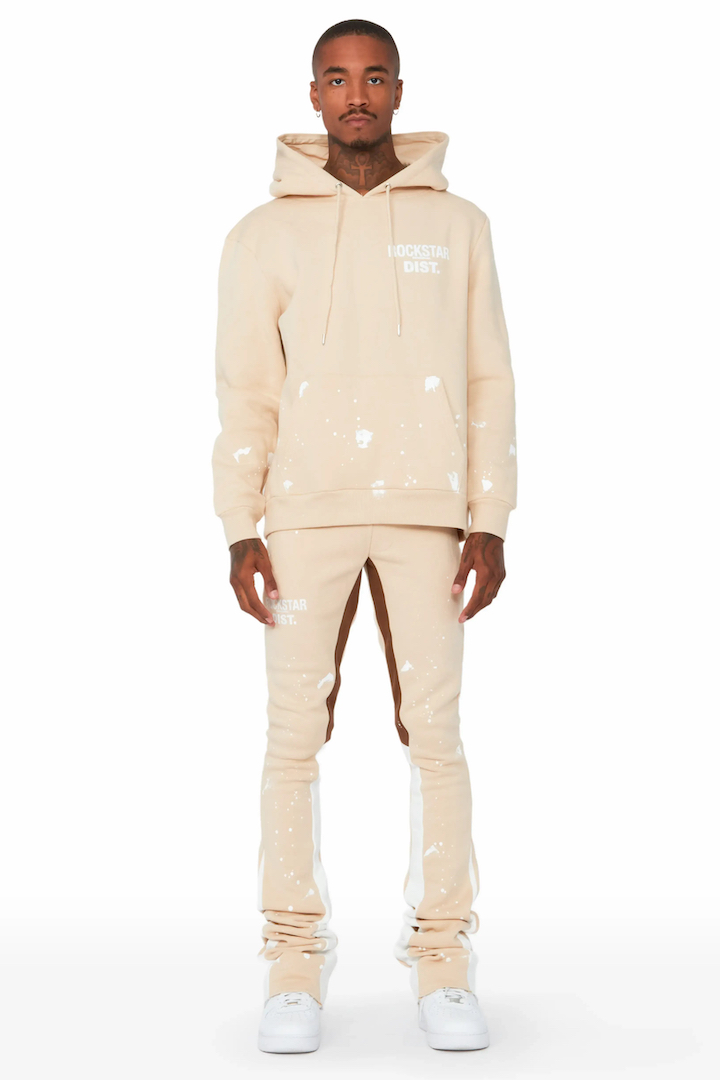 Shop Men’s Tracksuit Sets in Beige 