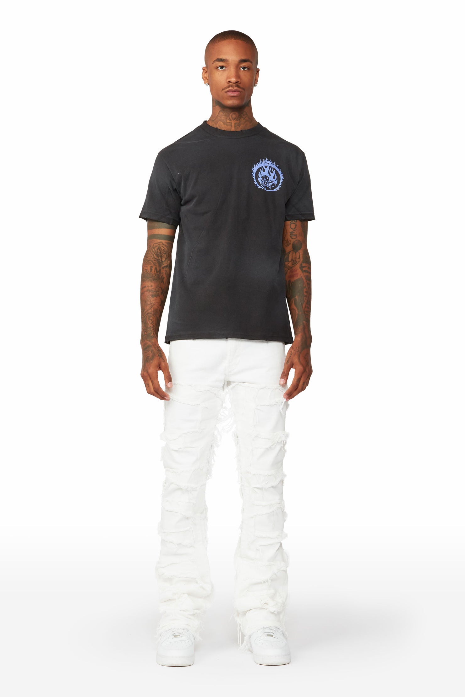 Seger Black Graphic T-Shirt