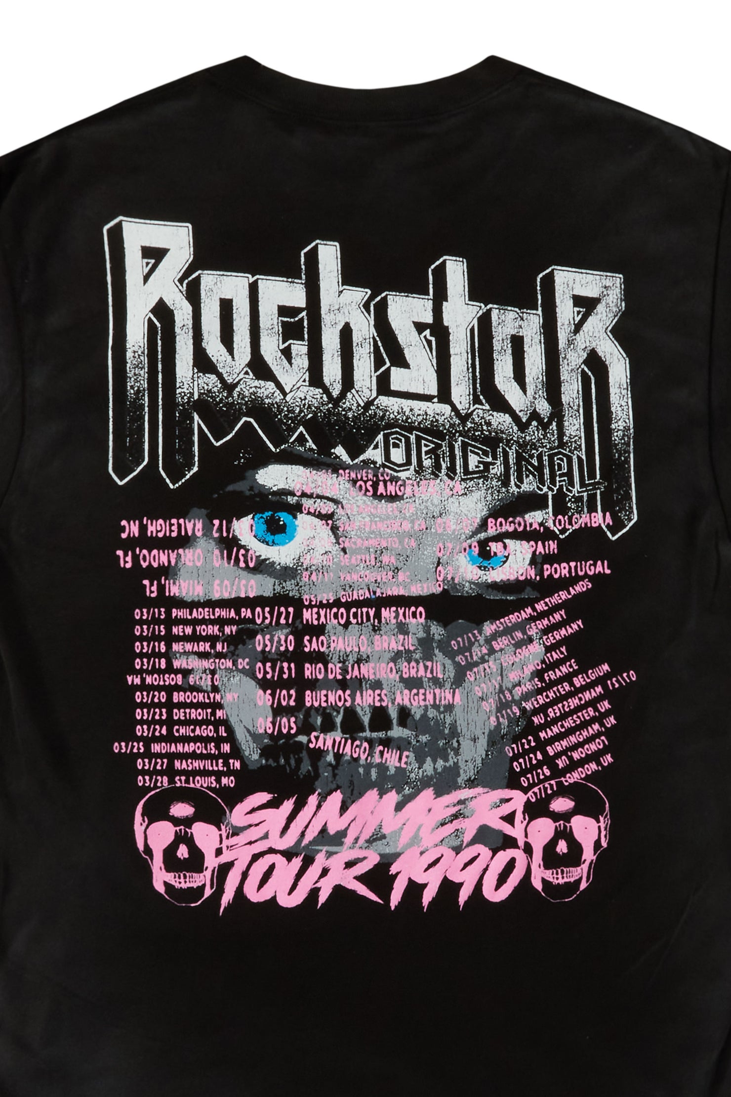 Latyra Black Oversized T-Shirt