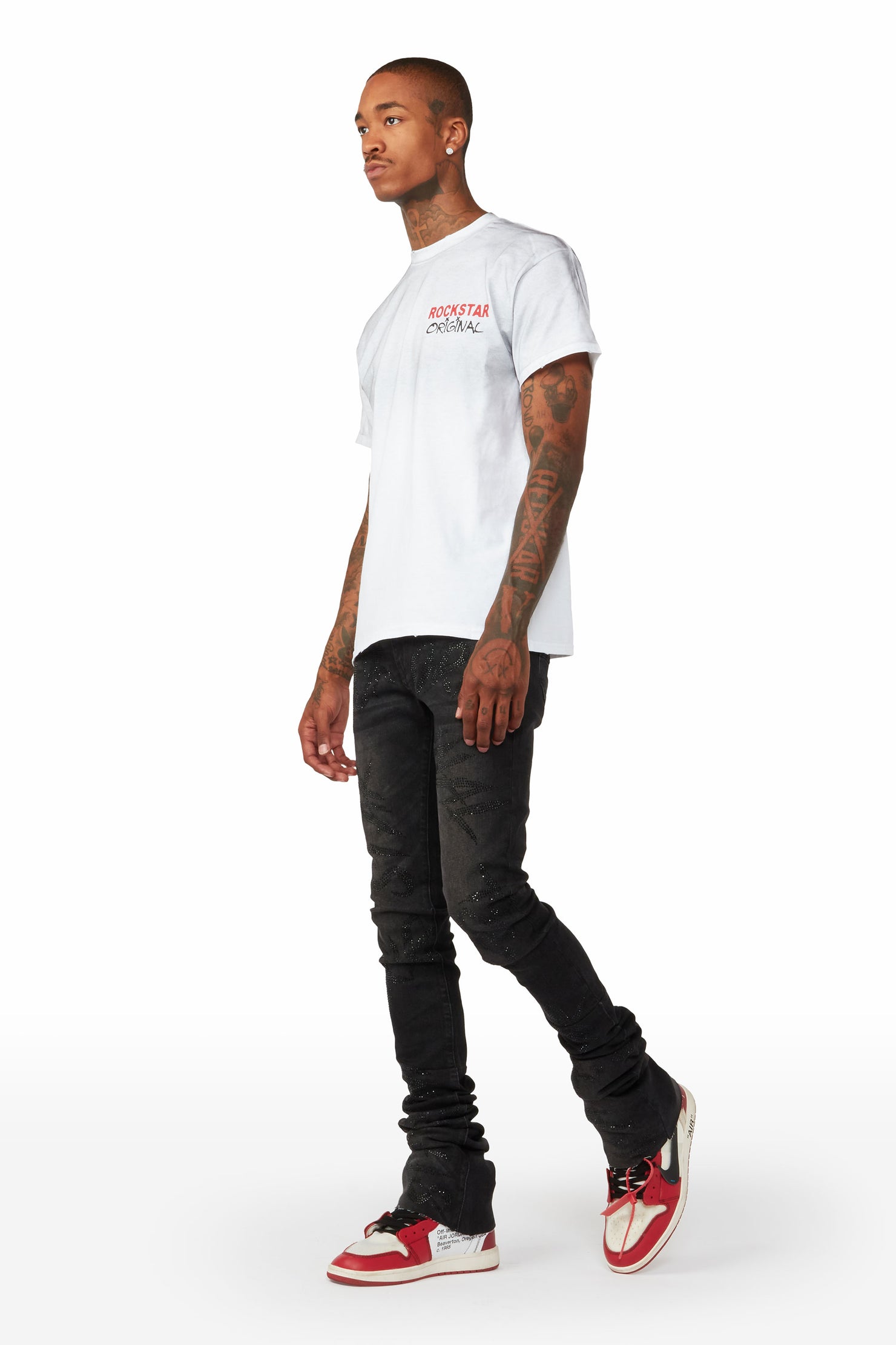 Fuhkt White Graphic T-Shirt