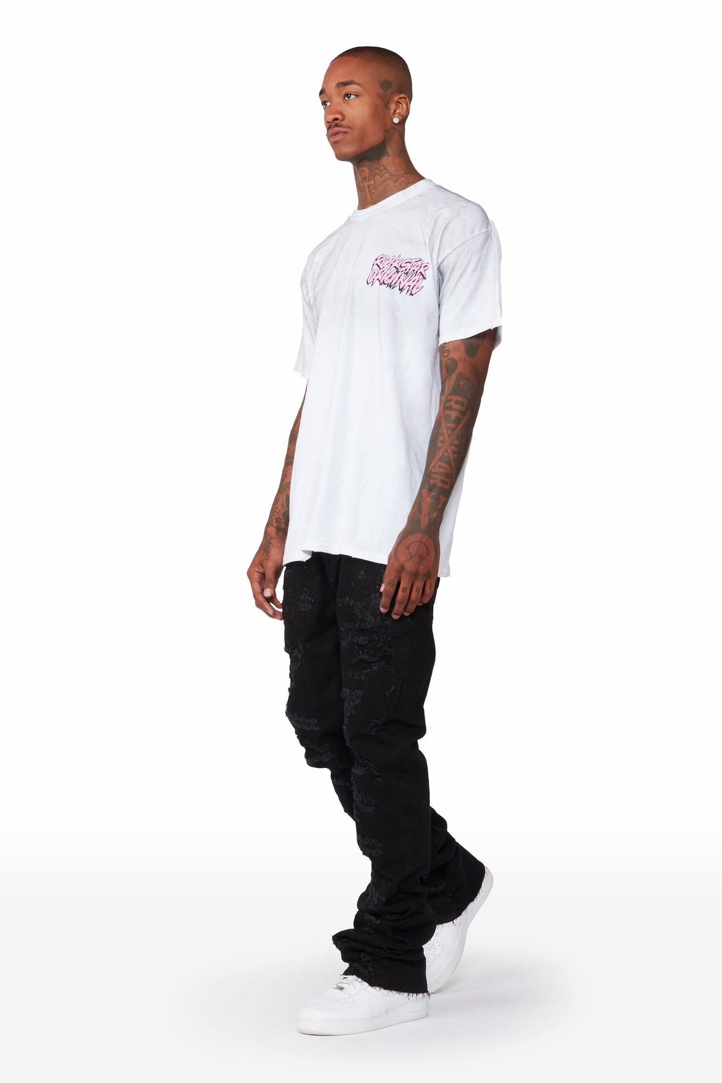 Dastard White Graphic T-Shirt