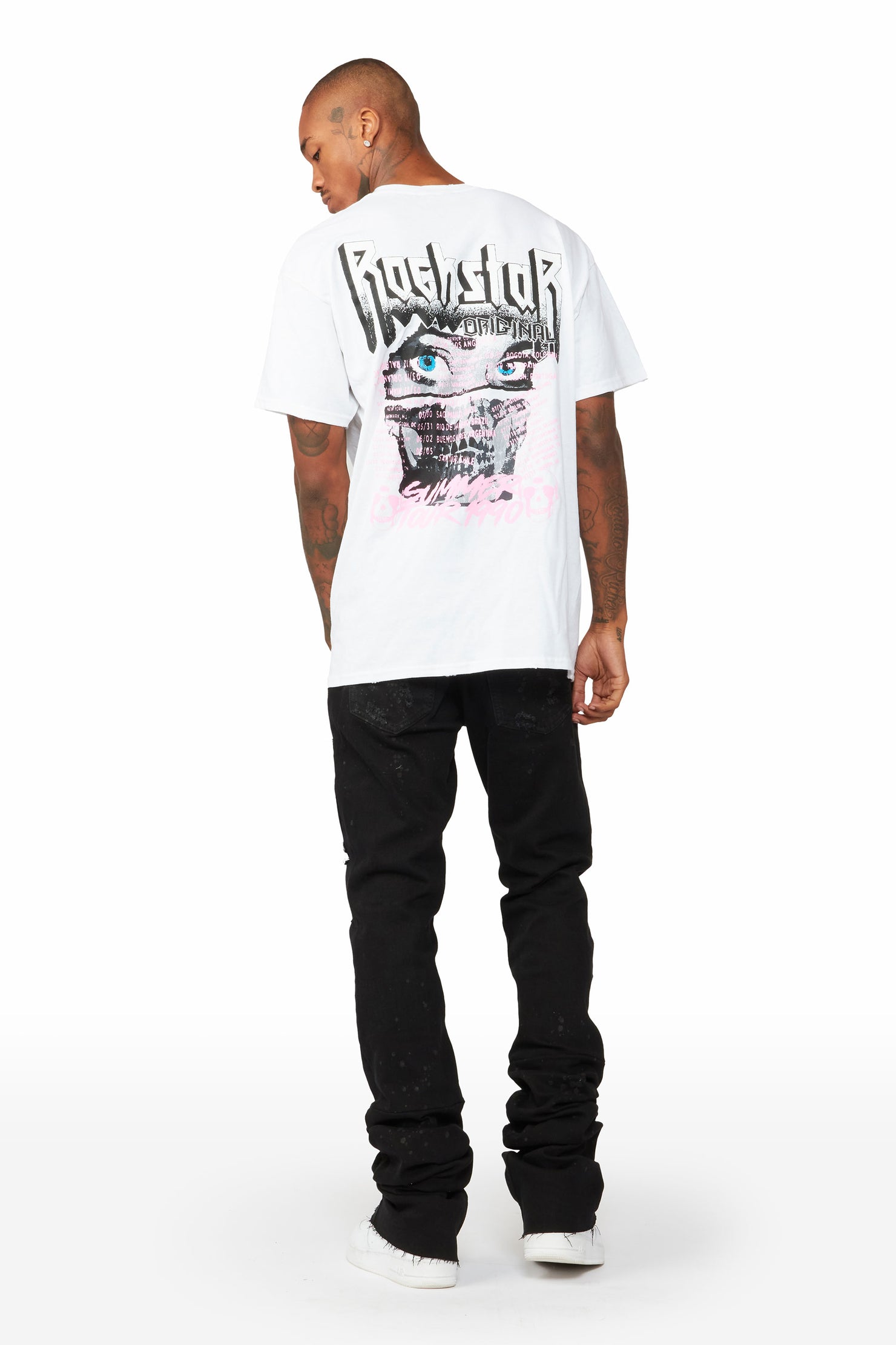 Dastard White Graphic T-Shirt