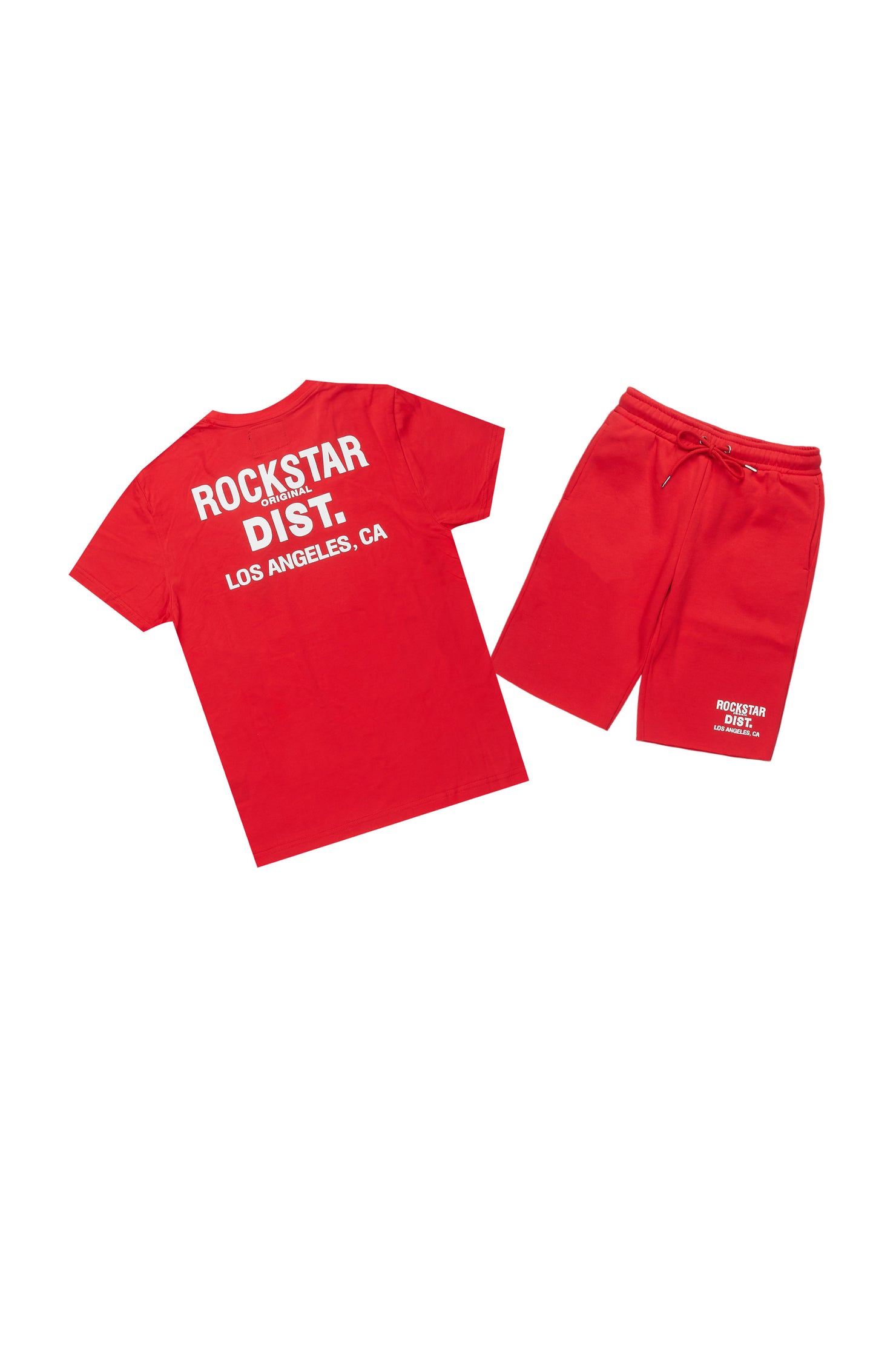 Boys Lake Red T-Shirt/Short Set