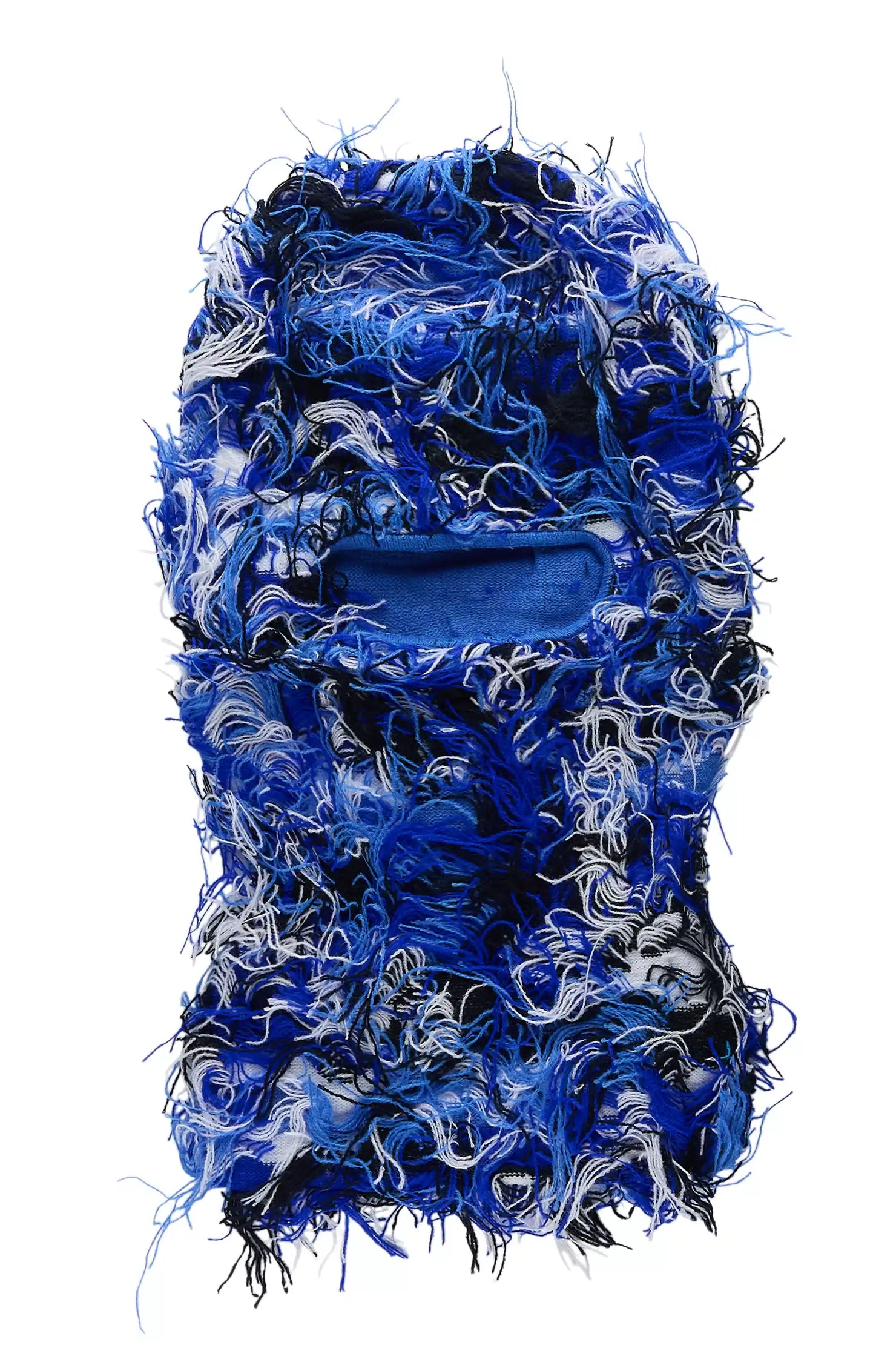 Otto Blue Fuzzy Ski Mask