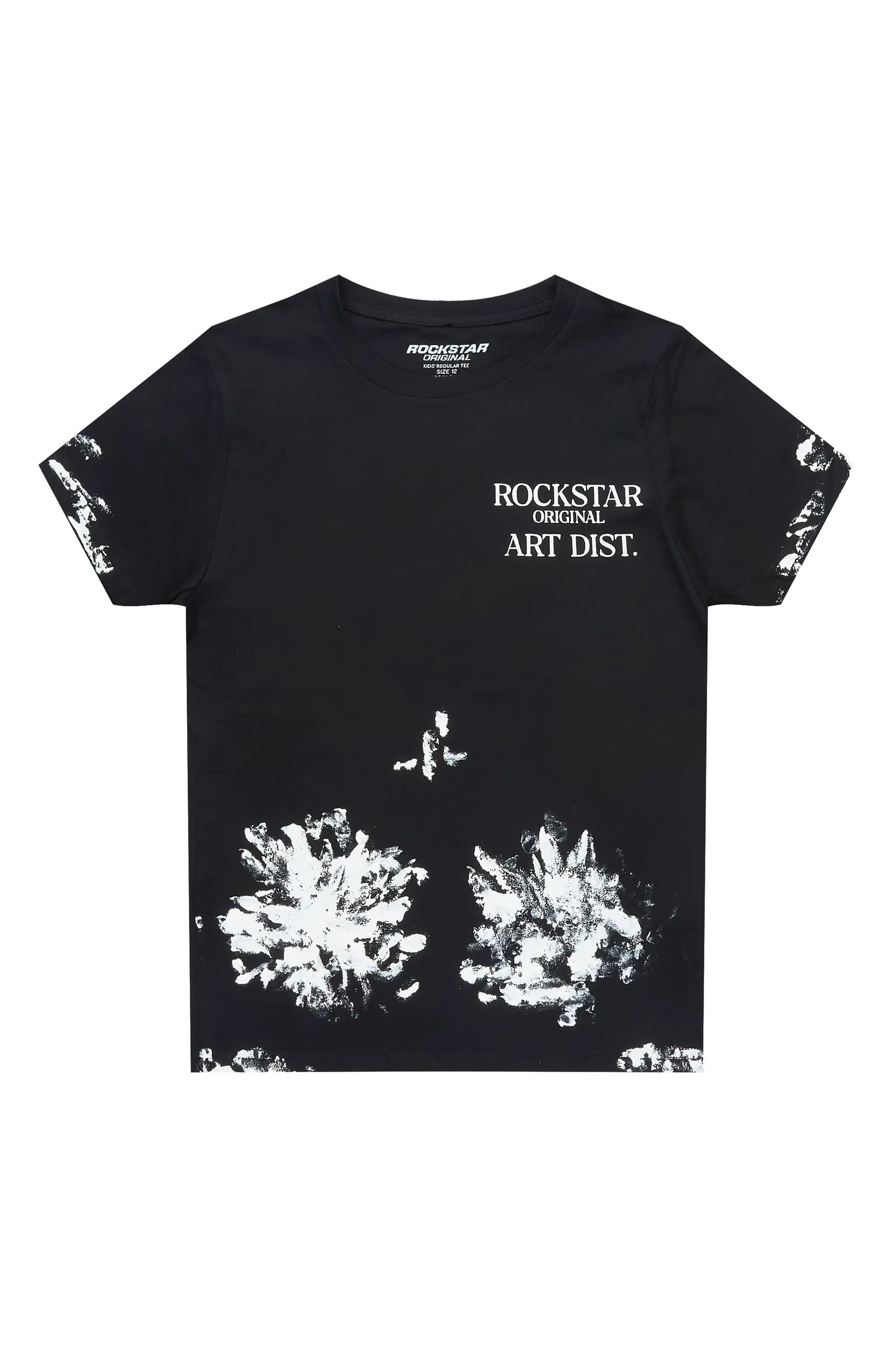 Boys Filip Black Graphic T-Shirt