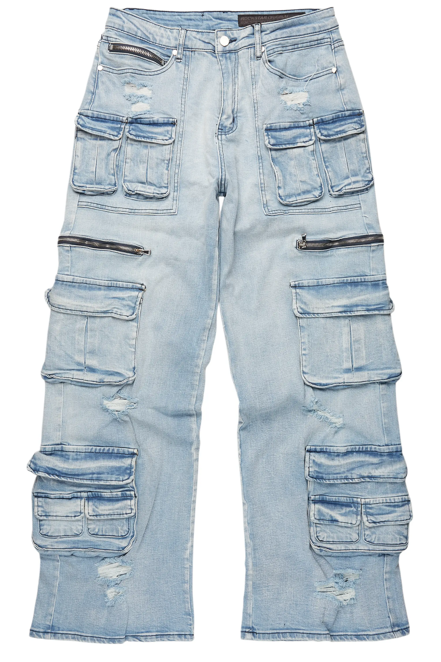 Zorig Light Blue Baggy Fit Jean