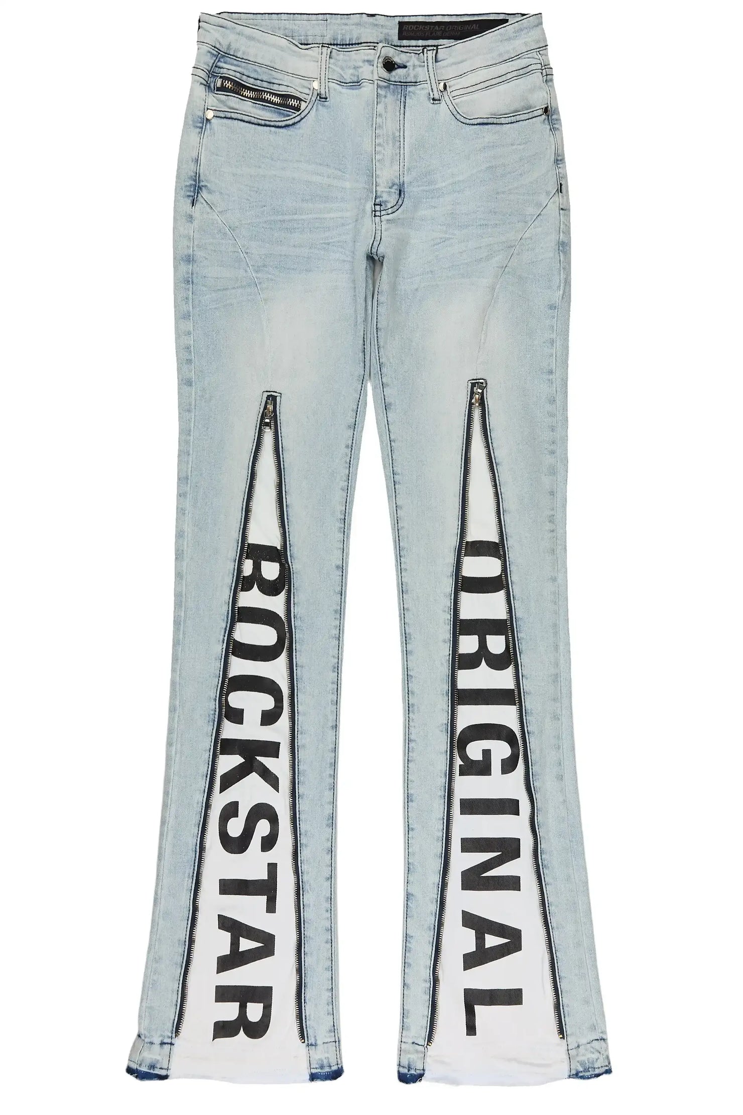 Philly Light Blue Stacked Fit Jean