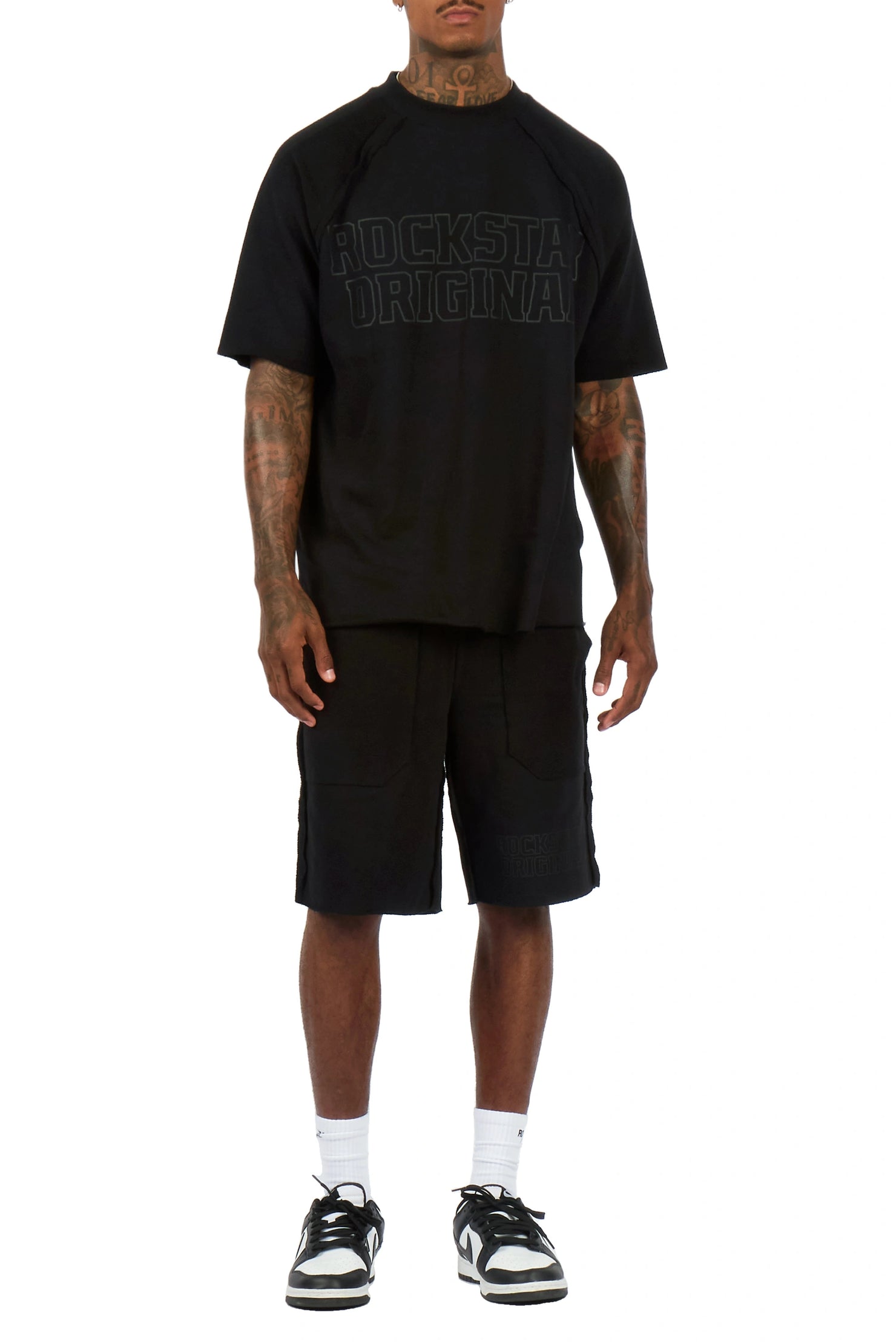 Essential Black T-Shirt/Short Set