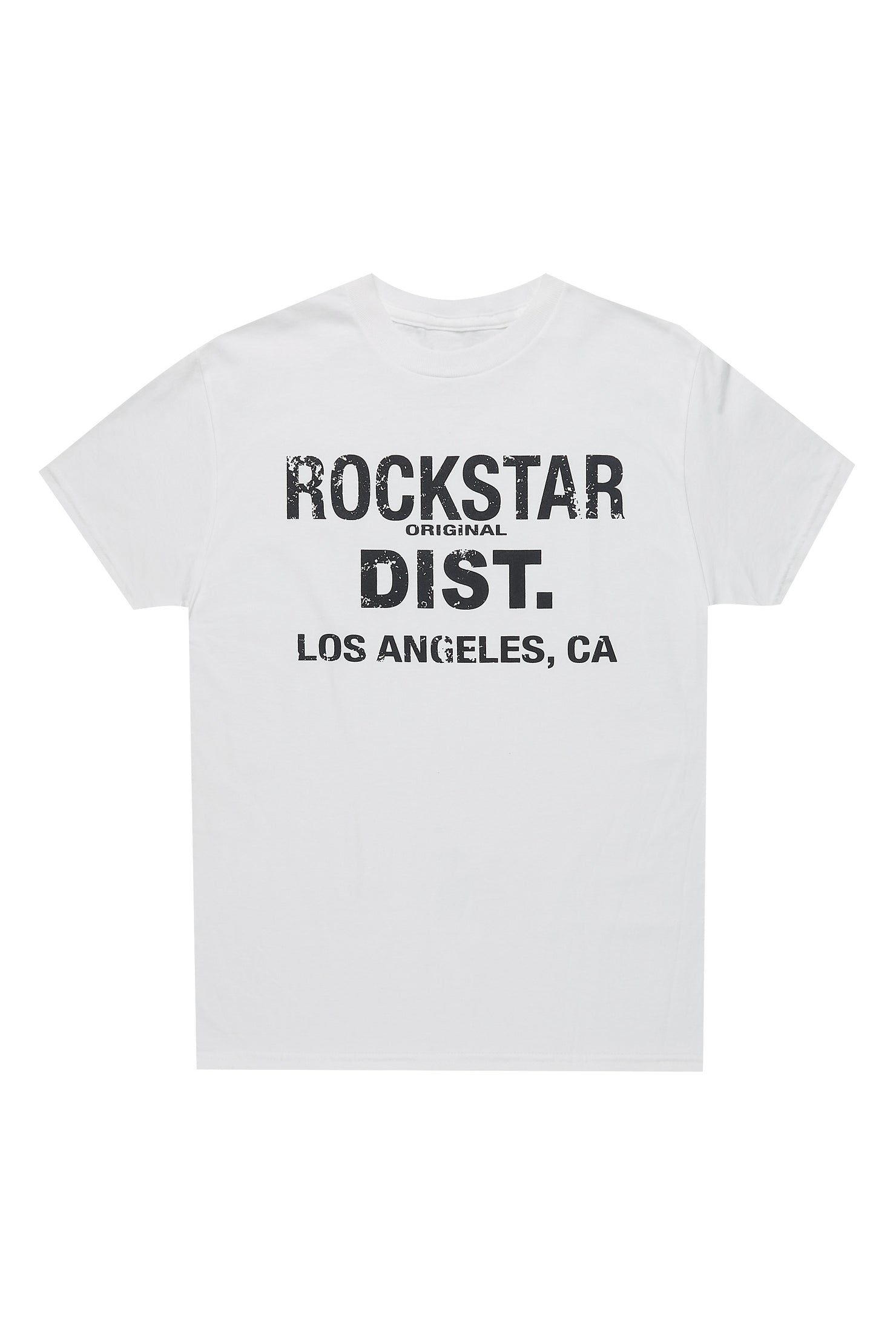 Girls Janny White/Black Graphic T-Shirt