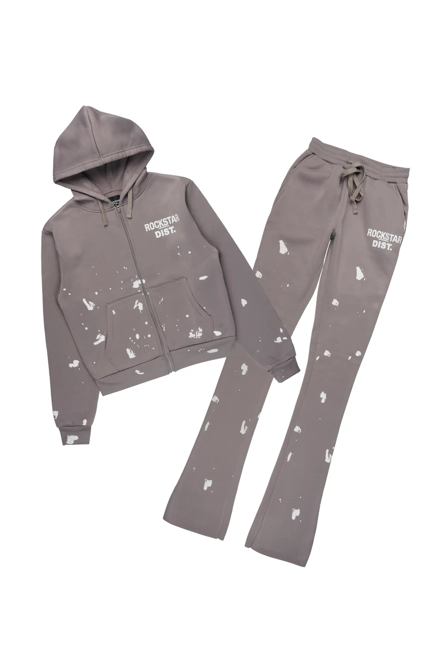 Halloway Grey Zip Up Super Stacked Trackset