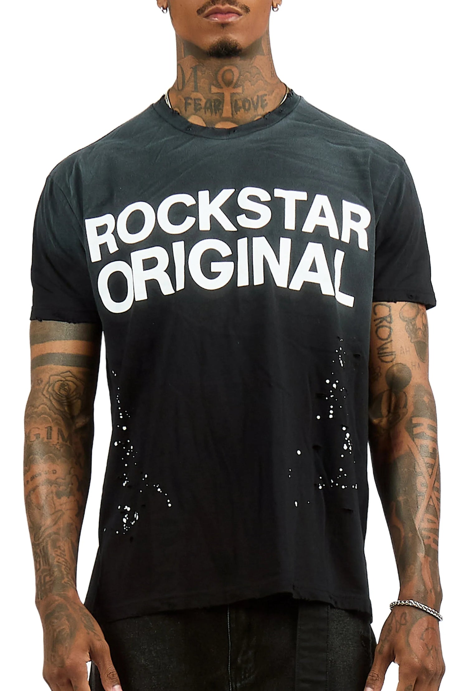 Reign Black Oversized Graphic T-Shirt