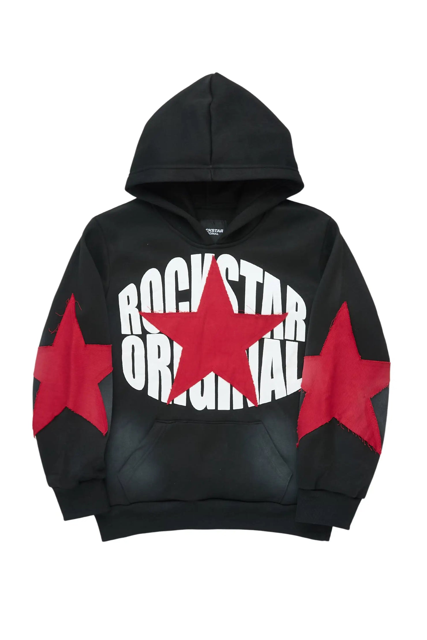Boys States 2.0 Black Graphic Hoodie