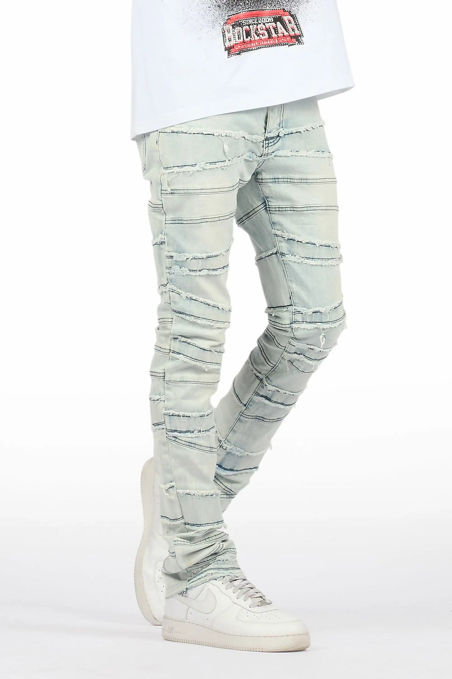 Franko Light Blue Skinny Fit Jean