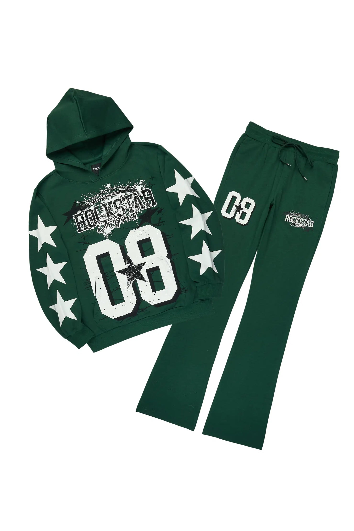 Allstar Green Stacked Track Set