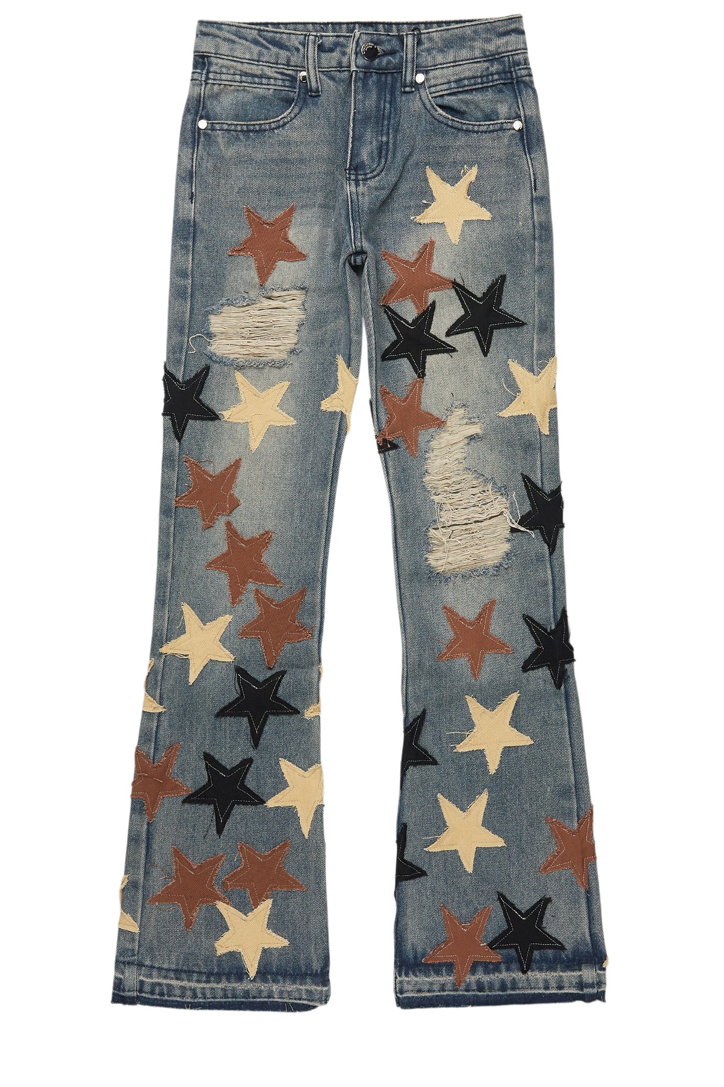 Boys StarLane Tint Stacked Flare Jean