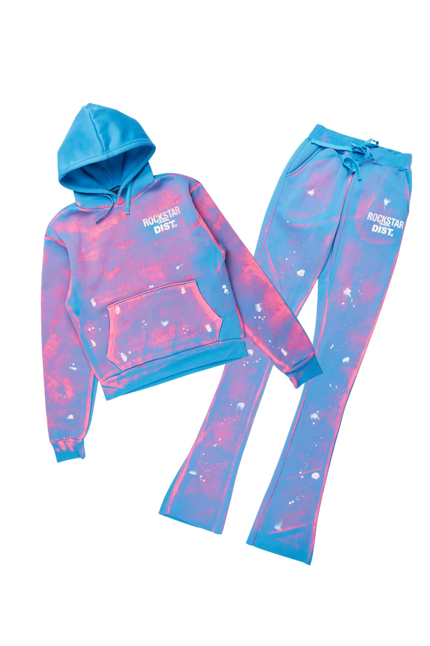 Keiana Bright Blue Super Stacked Trackset