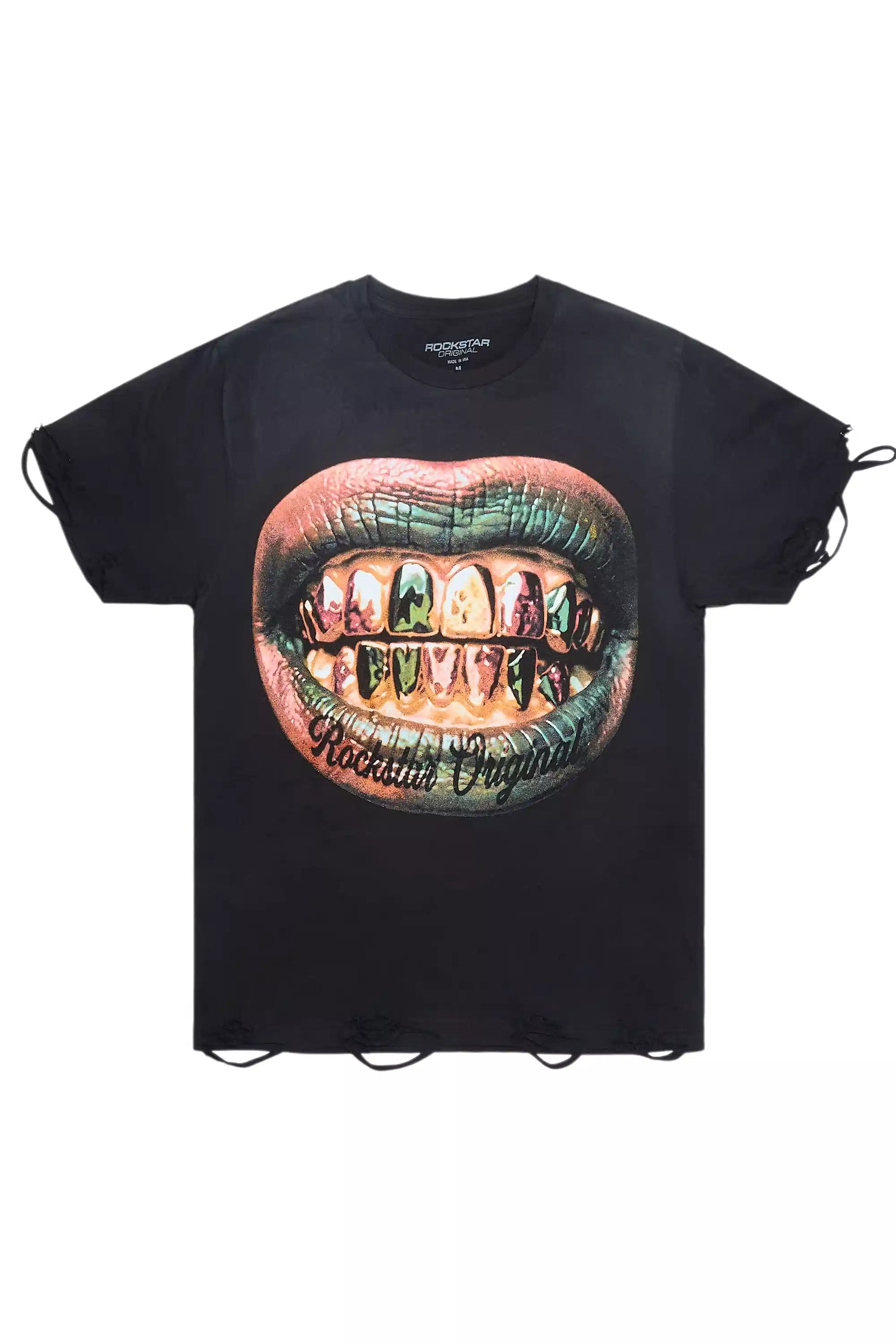 Darce Black Oversized T-Shirt