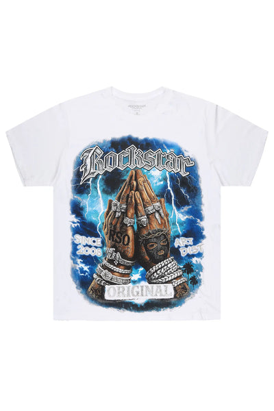 Thorne White Oversized Graphic T-Shirt– Rockstar Original