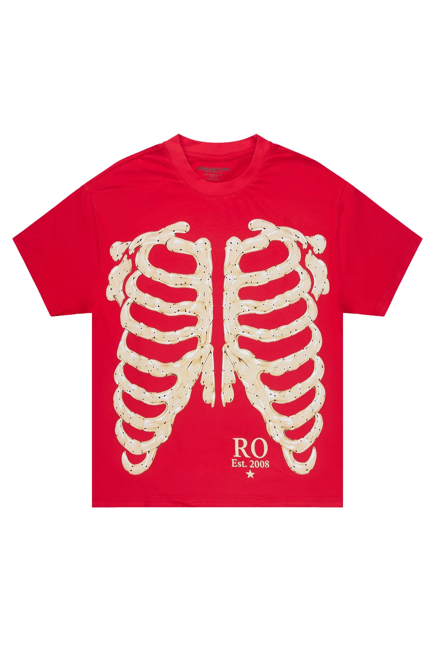Boys Vermis Red Grapchic T-Shirt