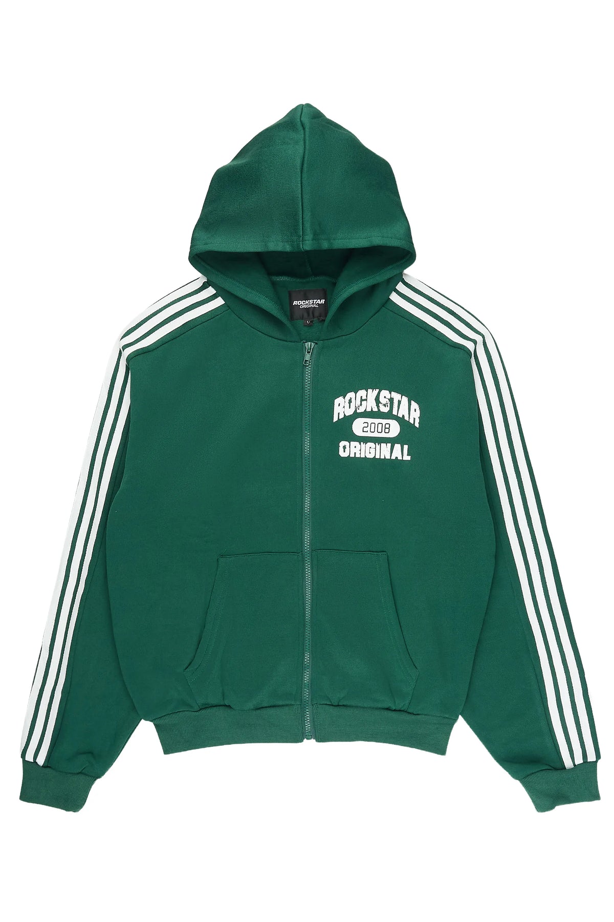 Girls Tyllaia Green Zip Up Hoodie