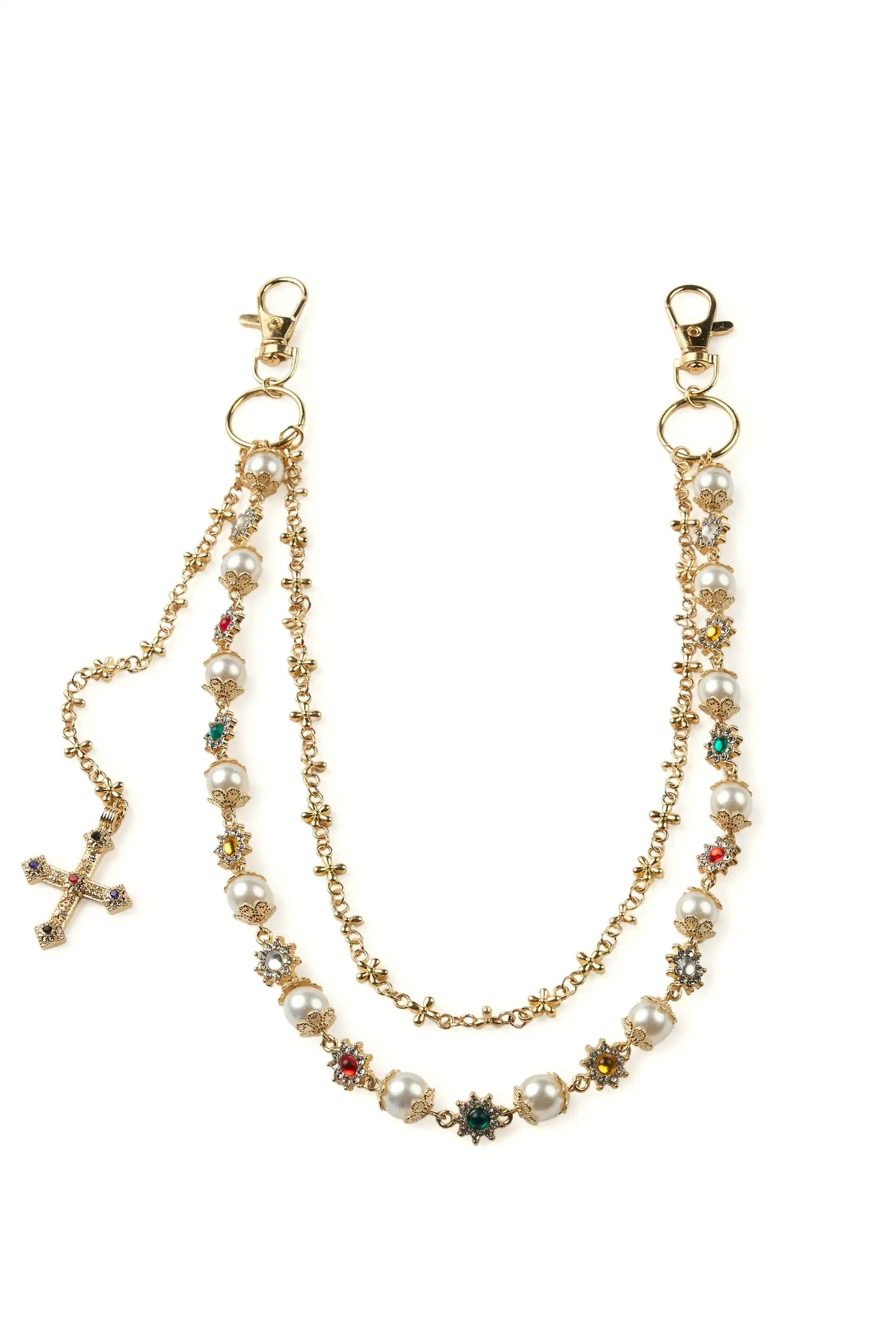Miracles Gold Wallet Chain