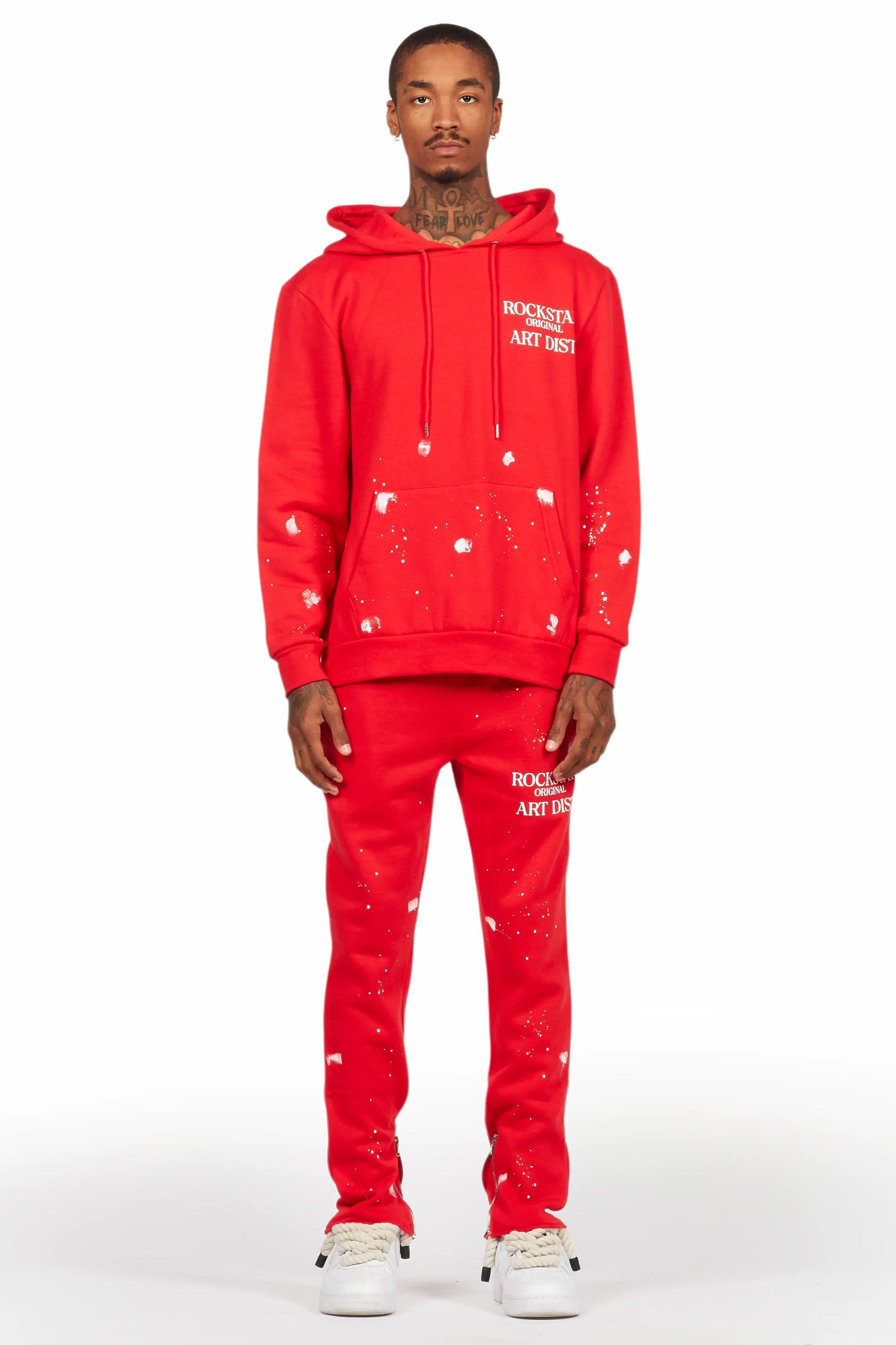 Raffer Red 2.0 Slim Fit Track Set