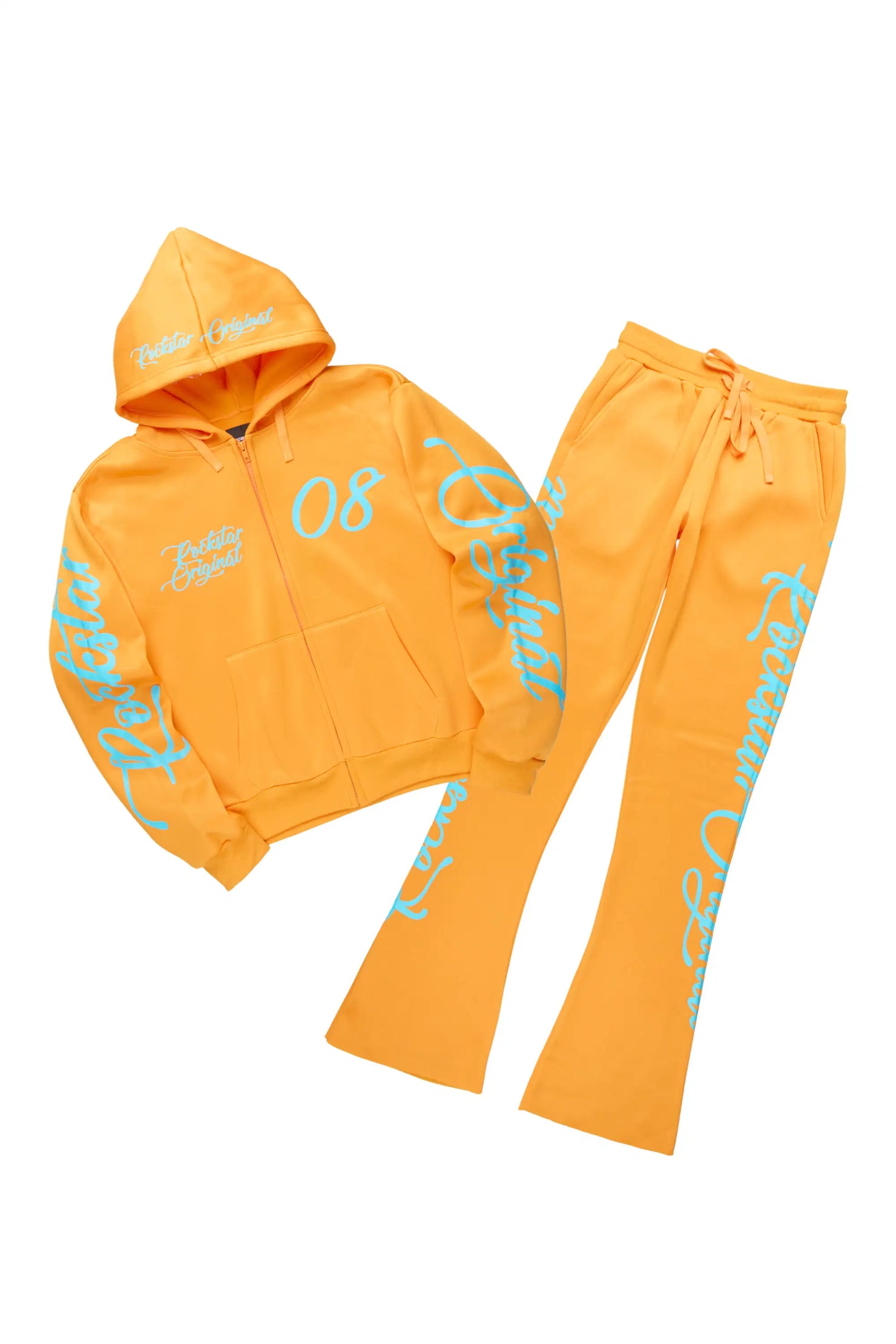 Nakesha Orange Stacked Track Set