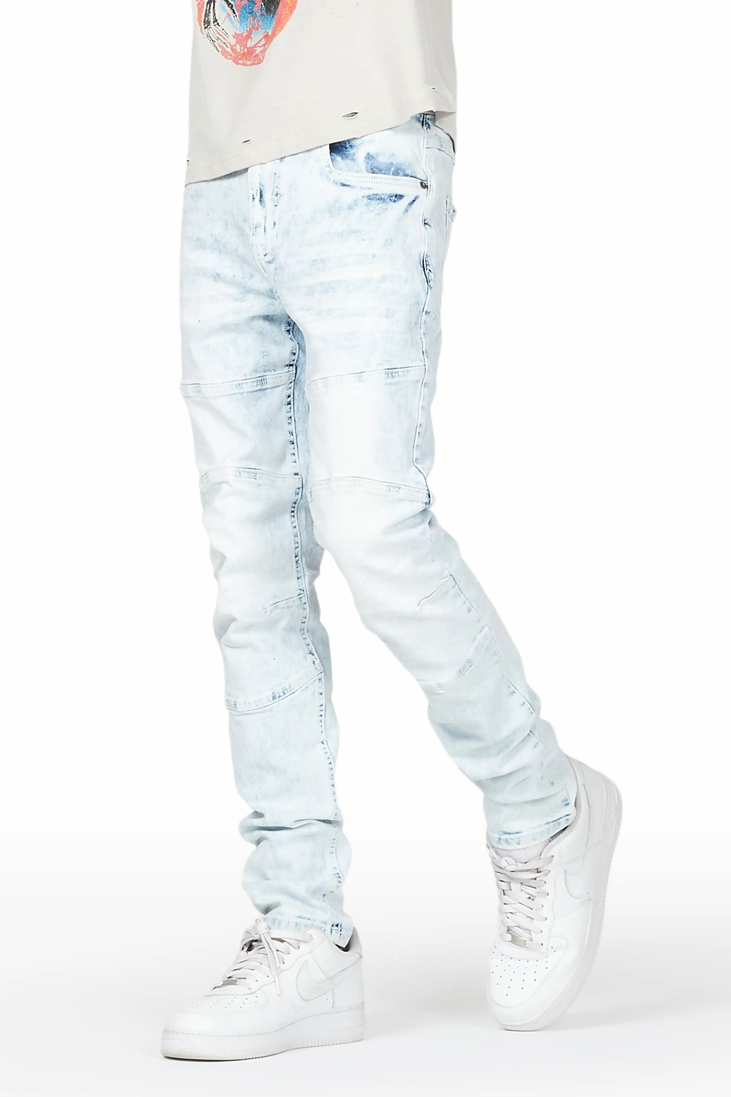 Milo Beach Blue Stretch Jean