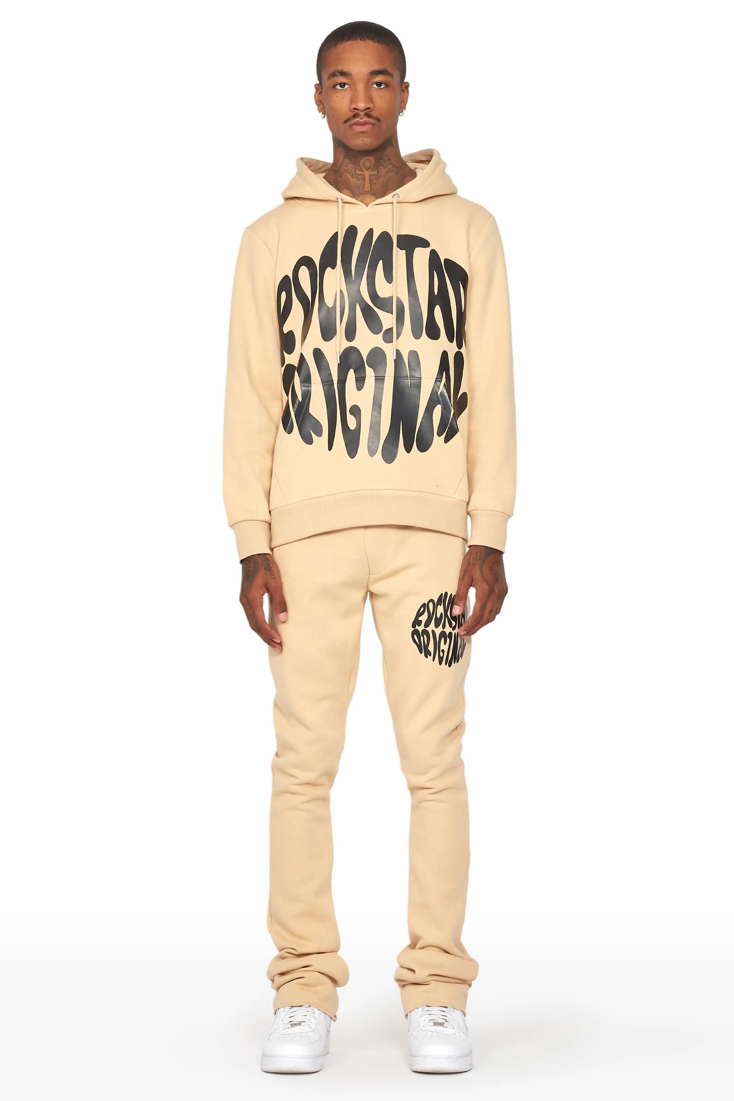 Thierry Tan Stacked Flare Track Set