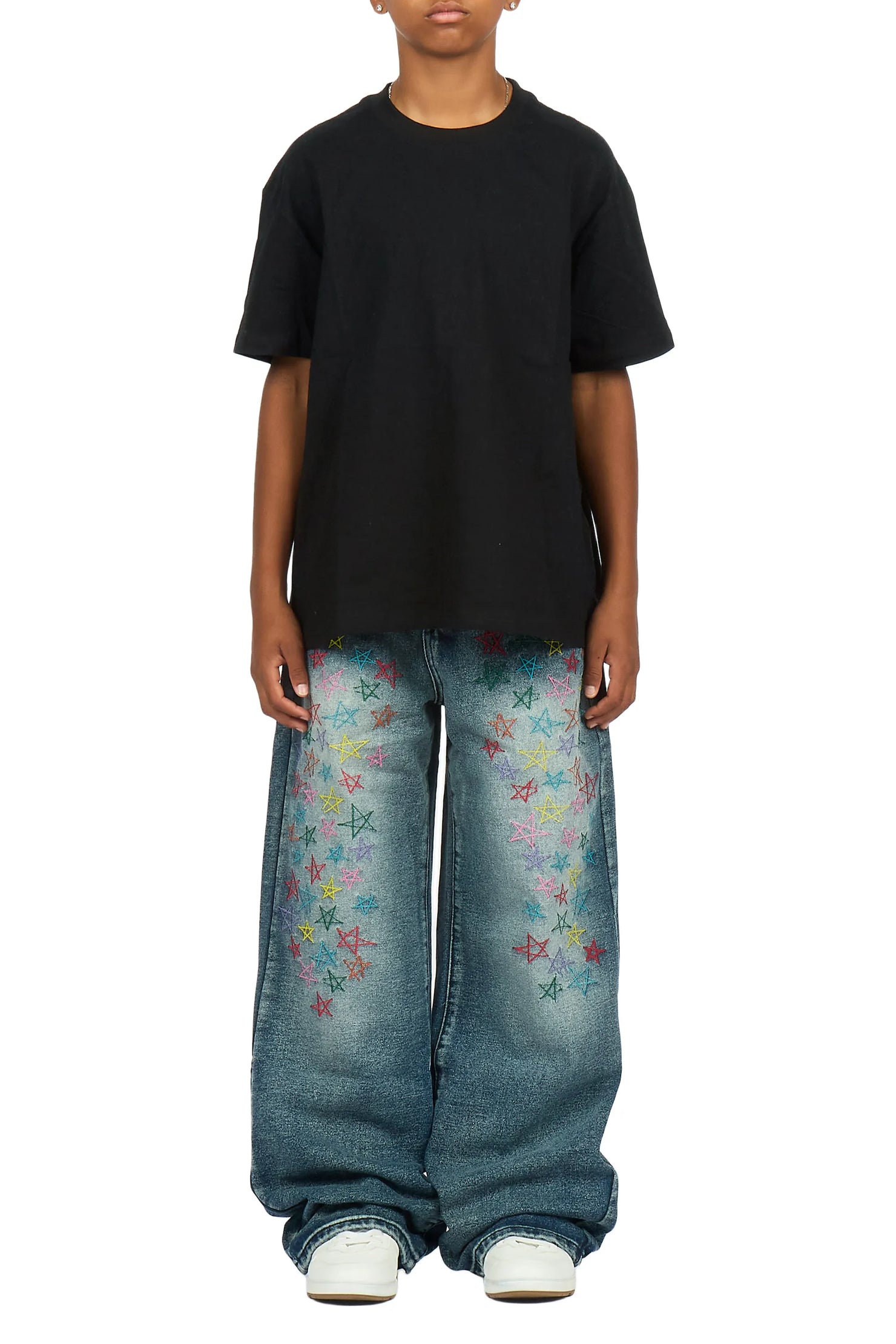 Boys Levi Denim Wash Baggy Fit Jean