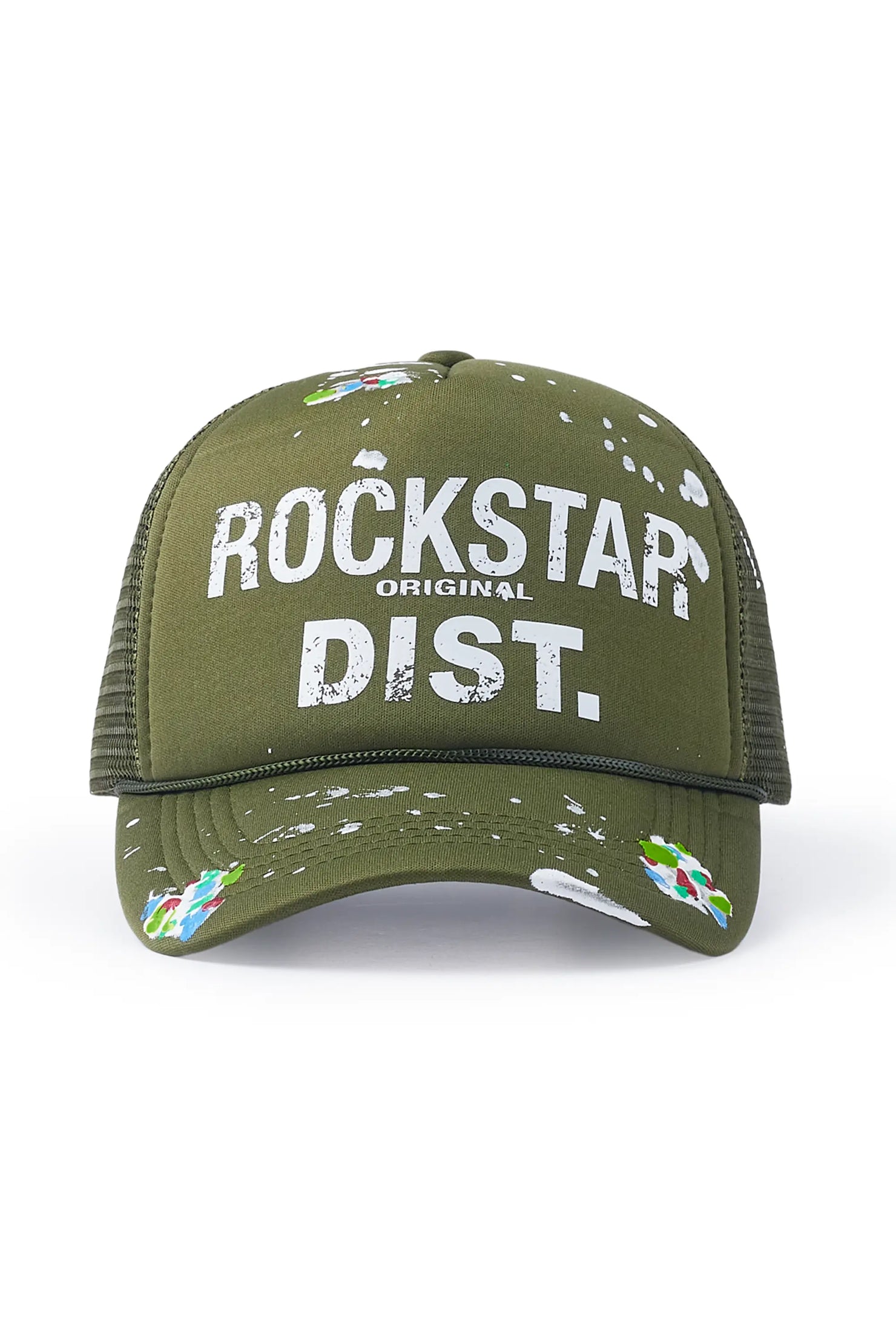 Neptune Olive Trucker Hat