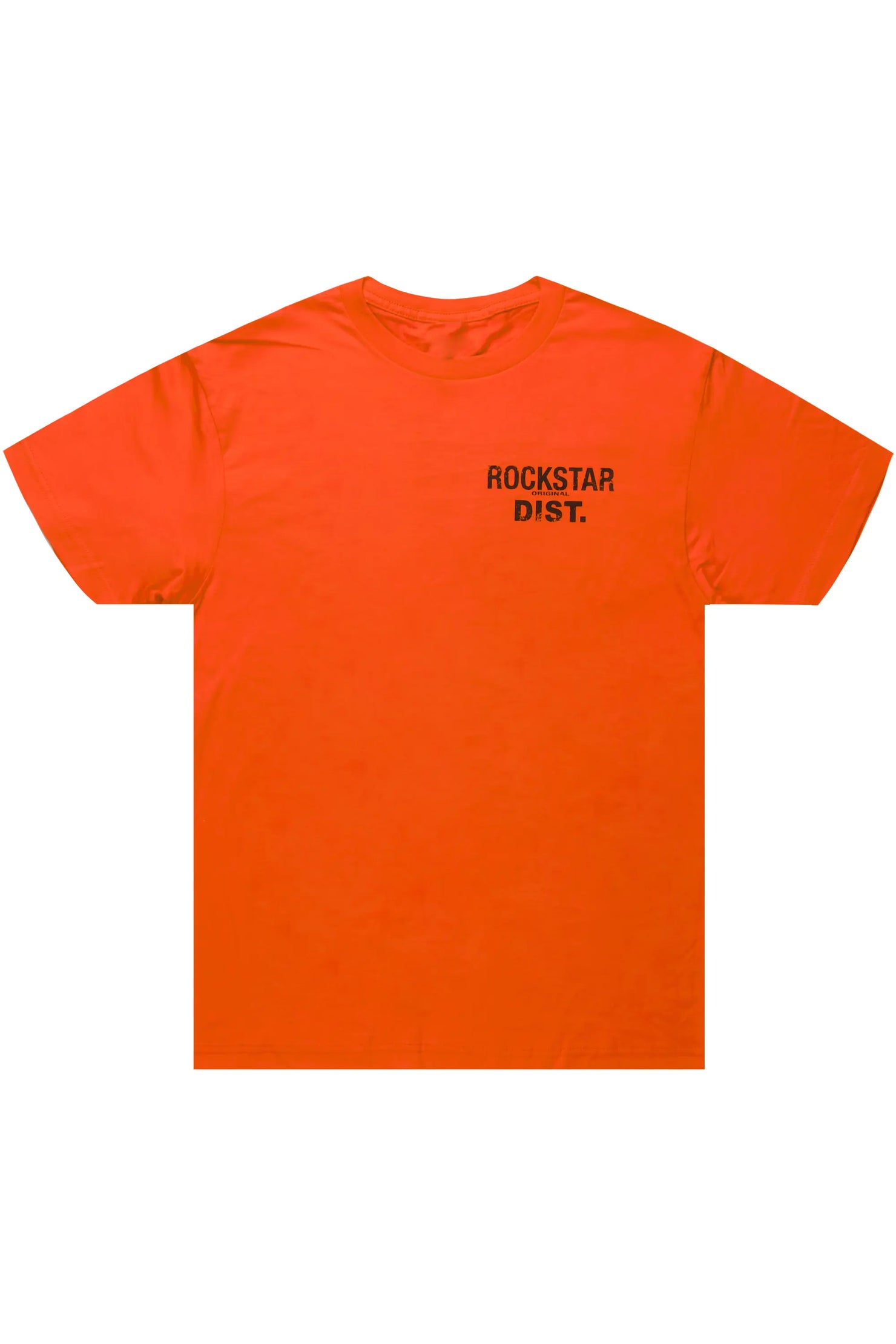 Dalasia Orange Oversized Tee
