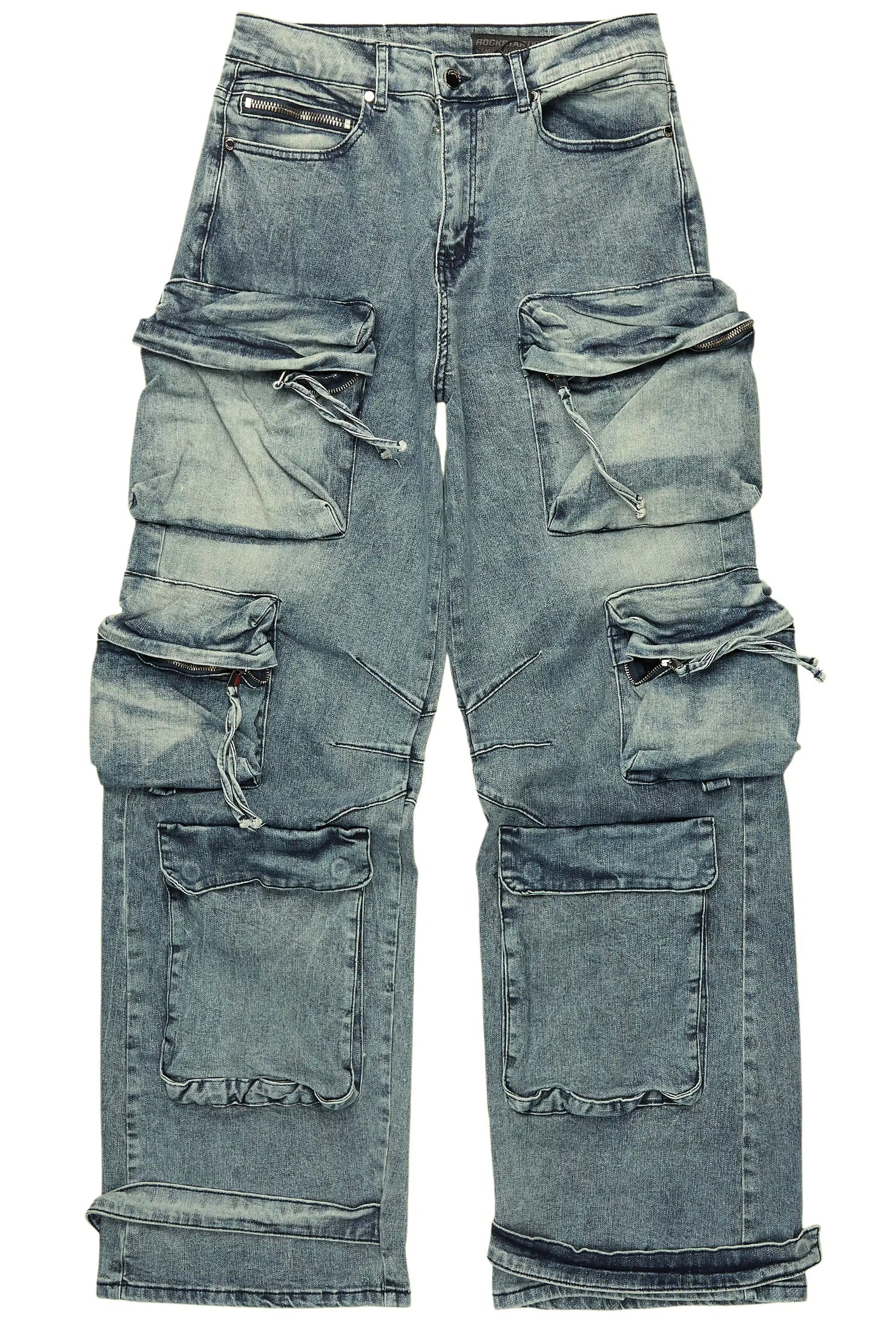 Lenz Blue Baggy Fit Jean