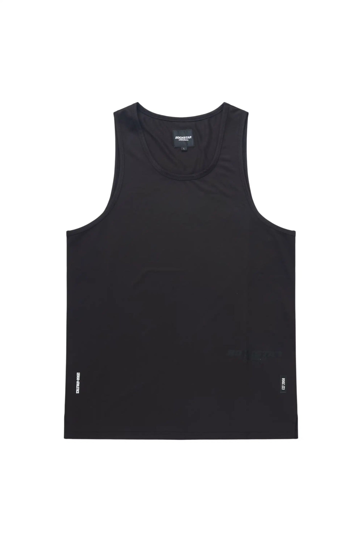 Flow Black Tank Top
