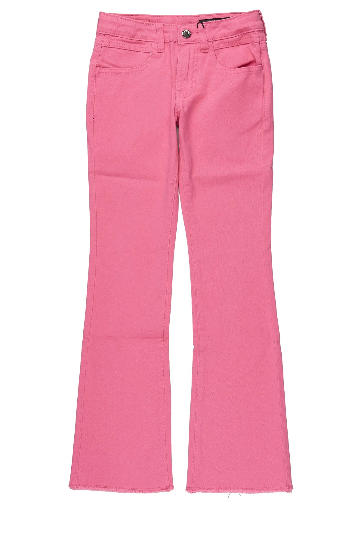 Girls Daga Pink 2.0 Stacked Flare Jean