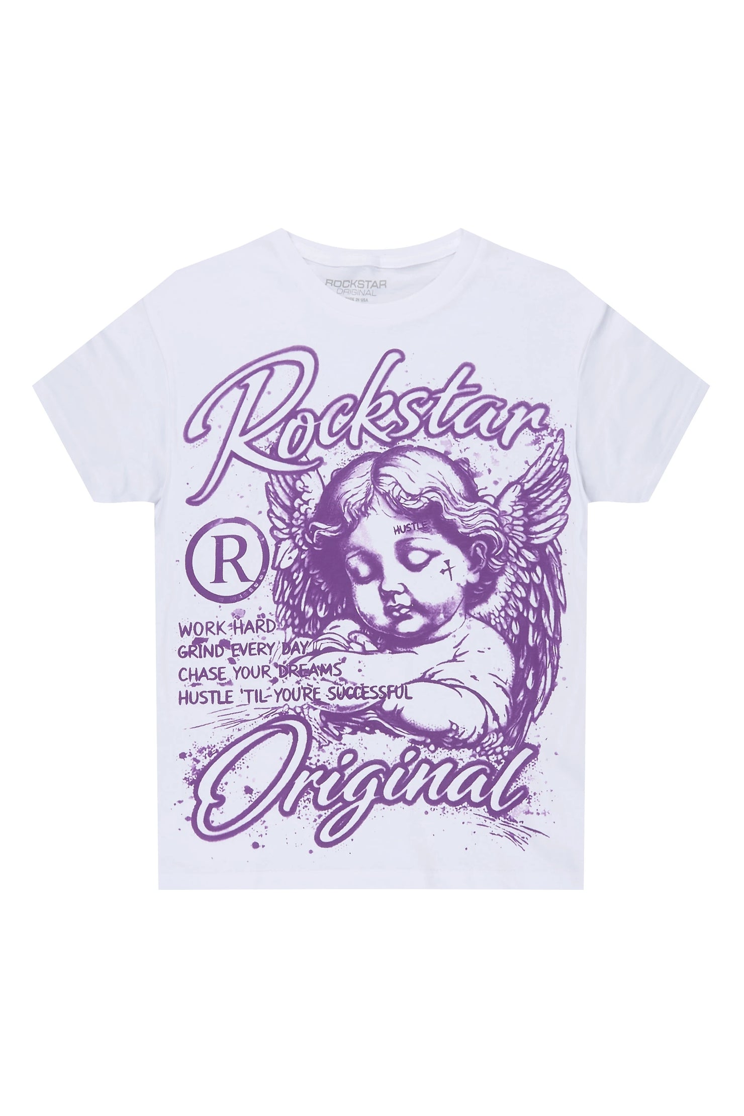 Boys Tyce White Graphic T-Shirt