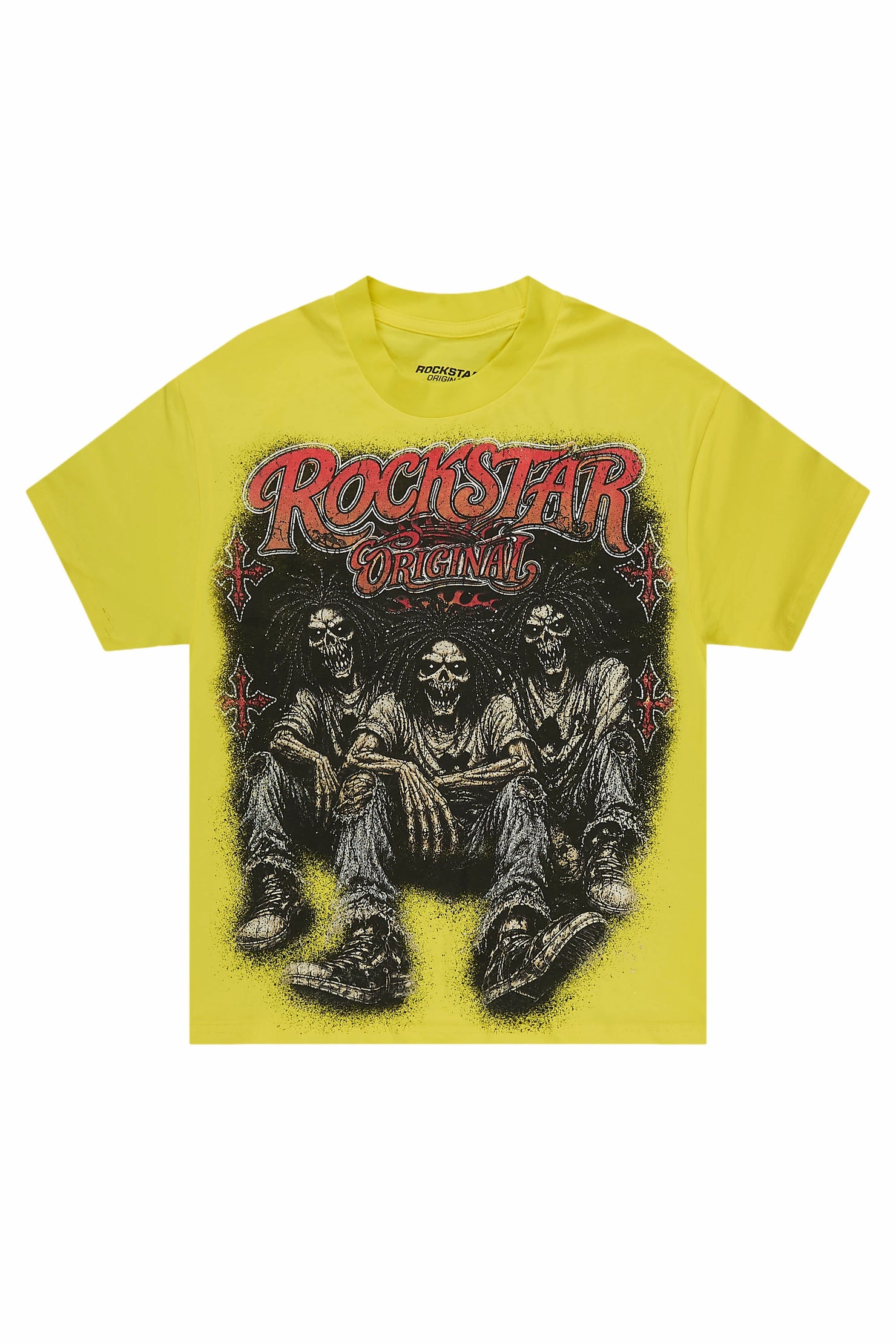 Boys Wilder 2.0 Yellow Graphic T-Shirt