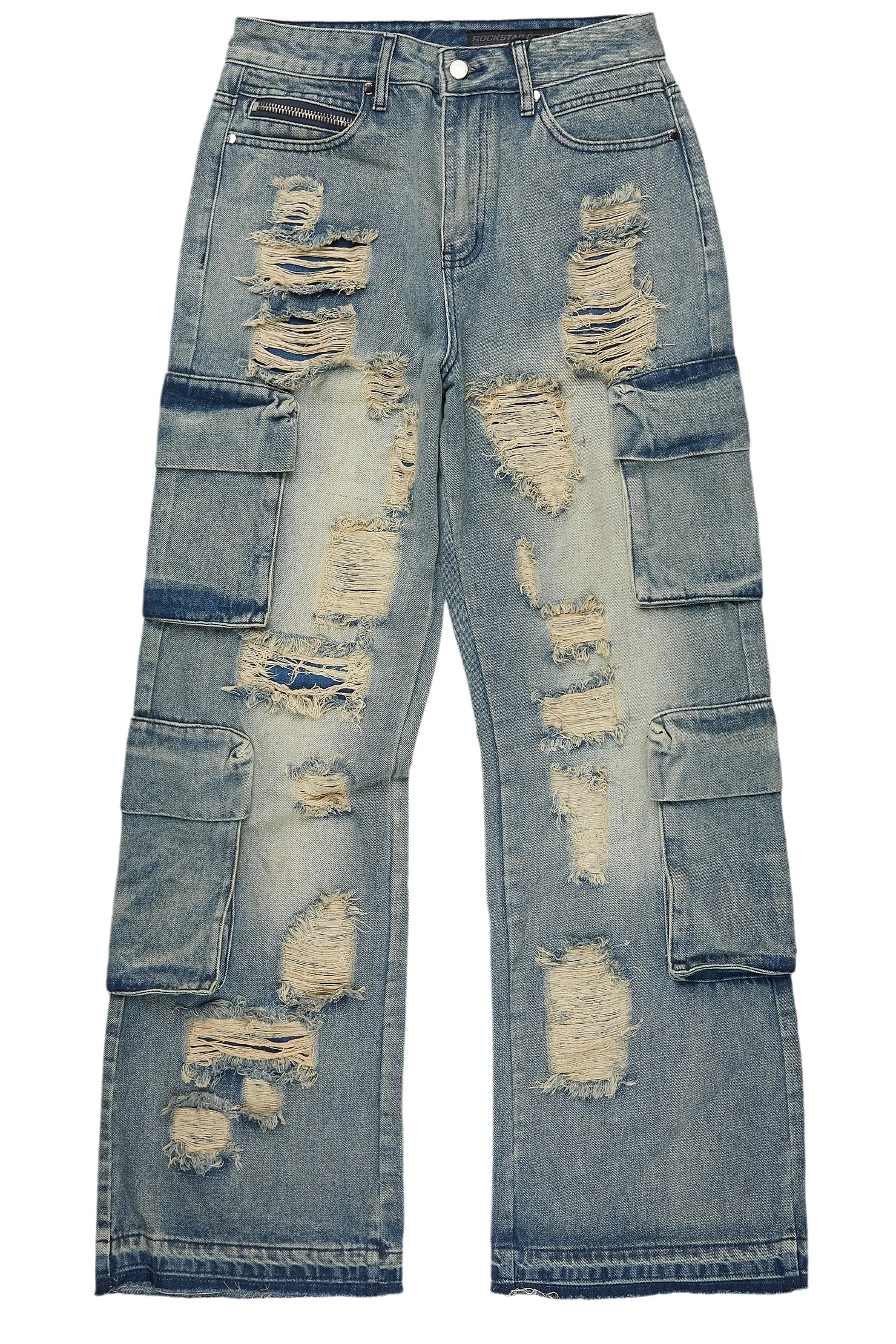 Peppe Blue Baggy Fit Jean