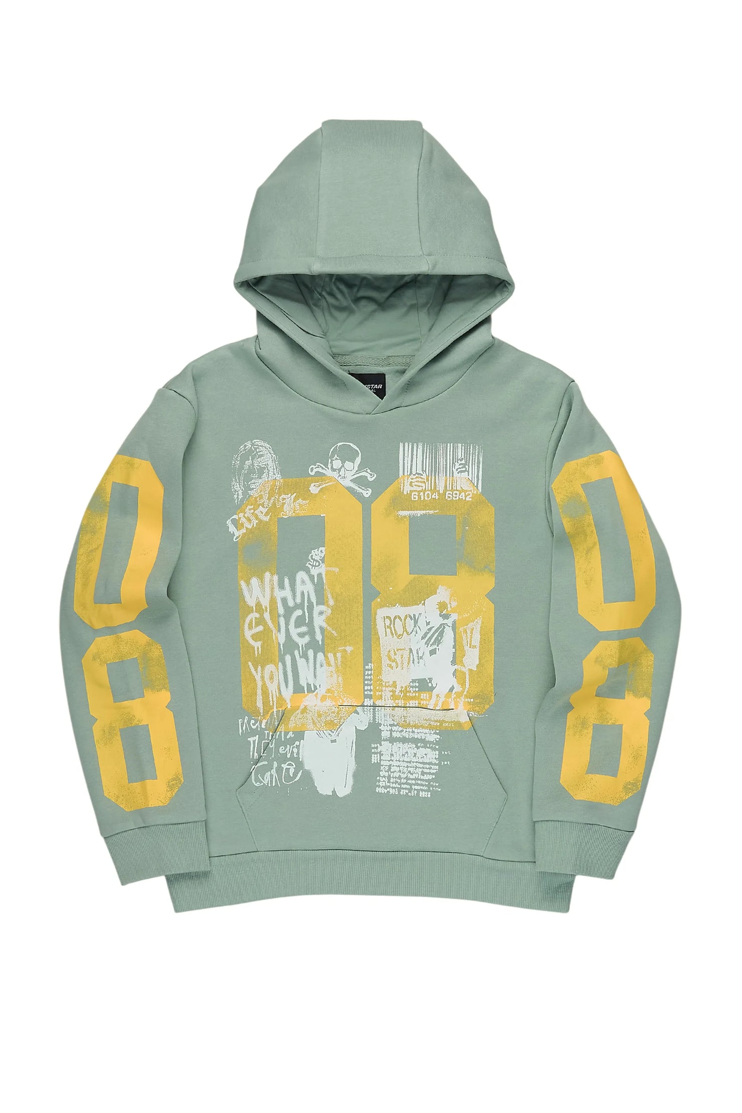 Boys Beau Sage Graphic Hoodie