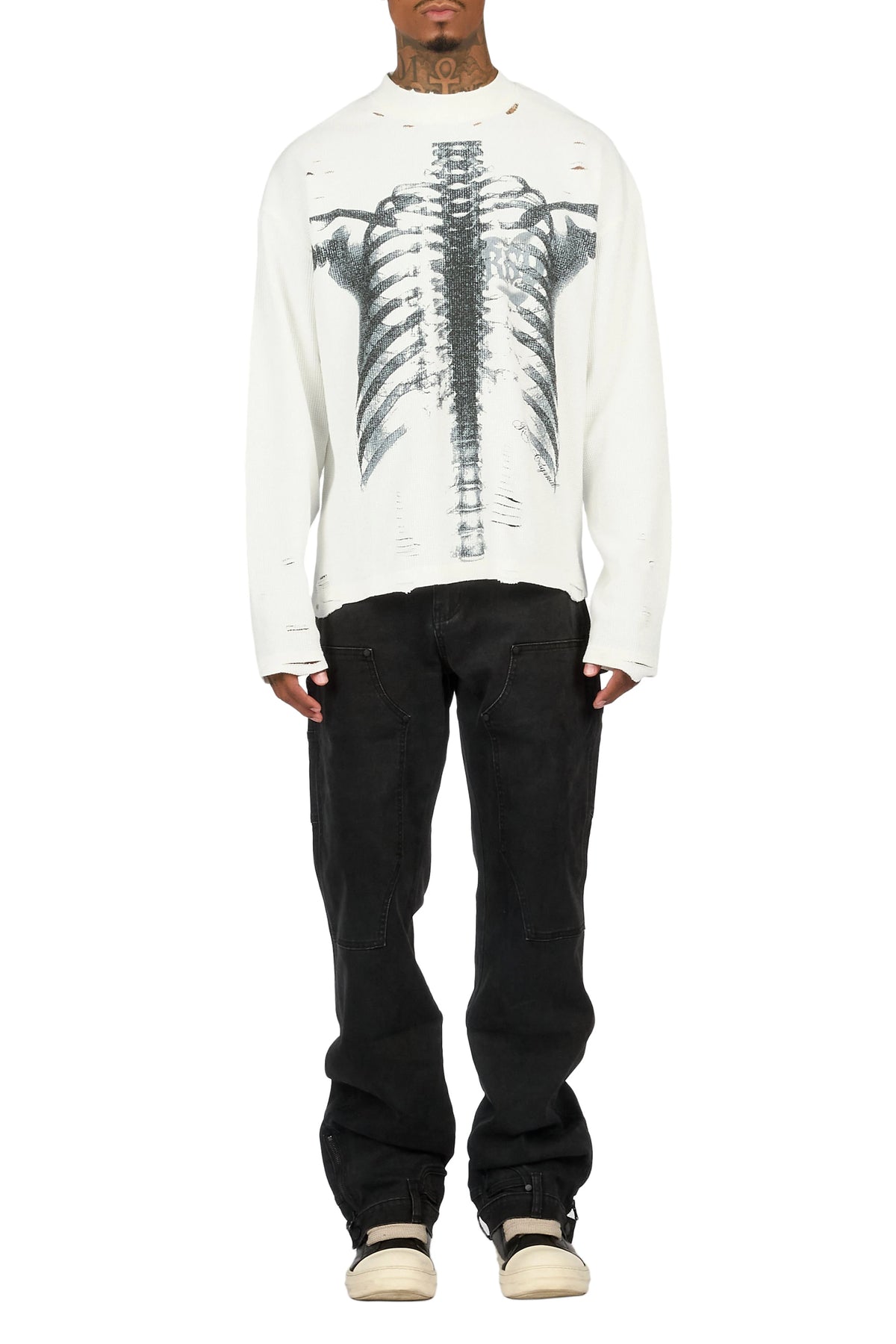 Zerah Black Straight Fit Jean