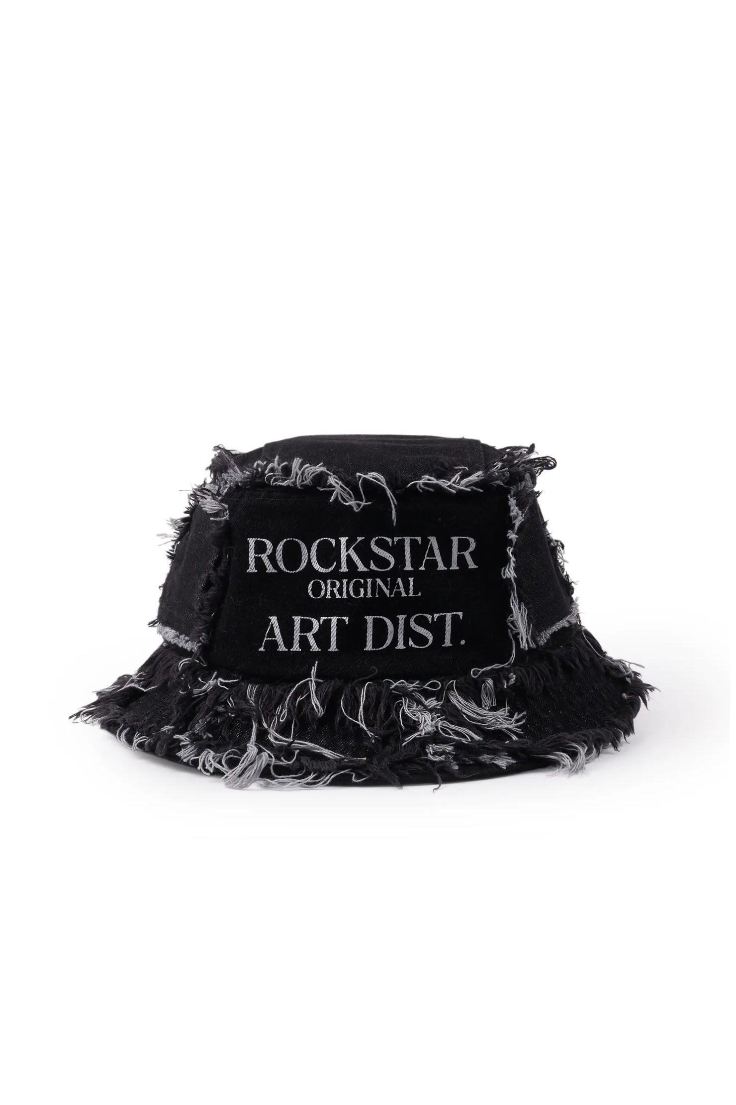 Teamber Black Patchwork Bucket Hat
