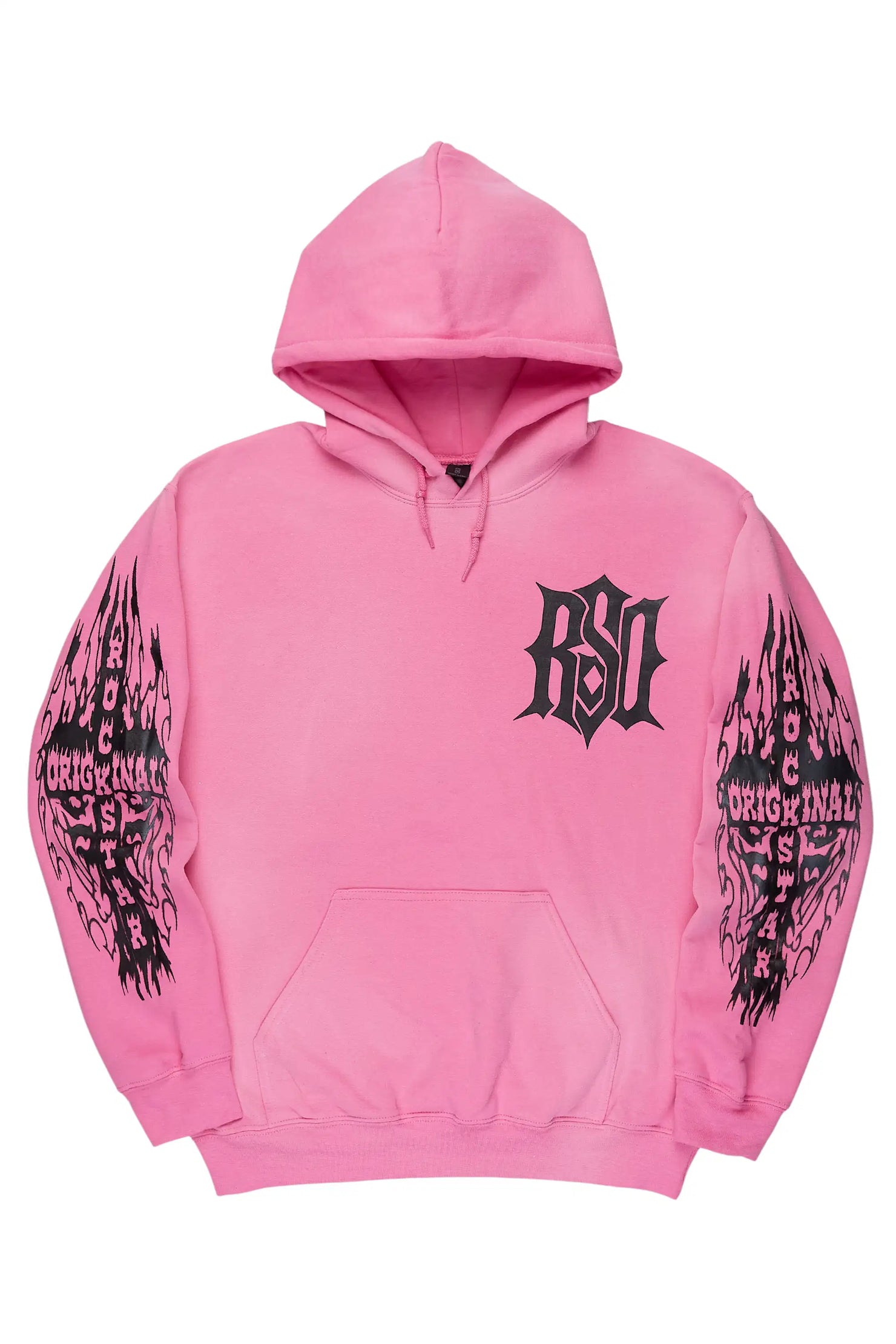 Lyrex Pink/Black Graphic Hoodie