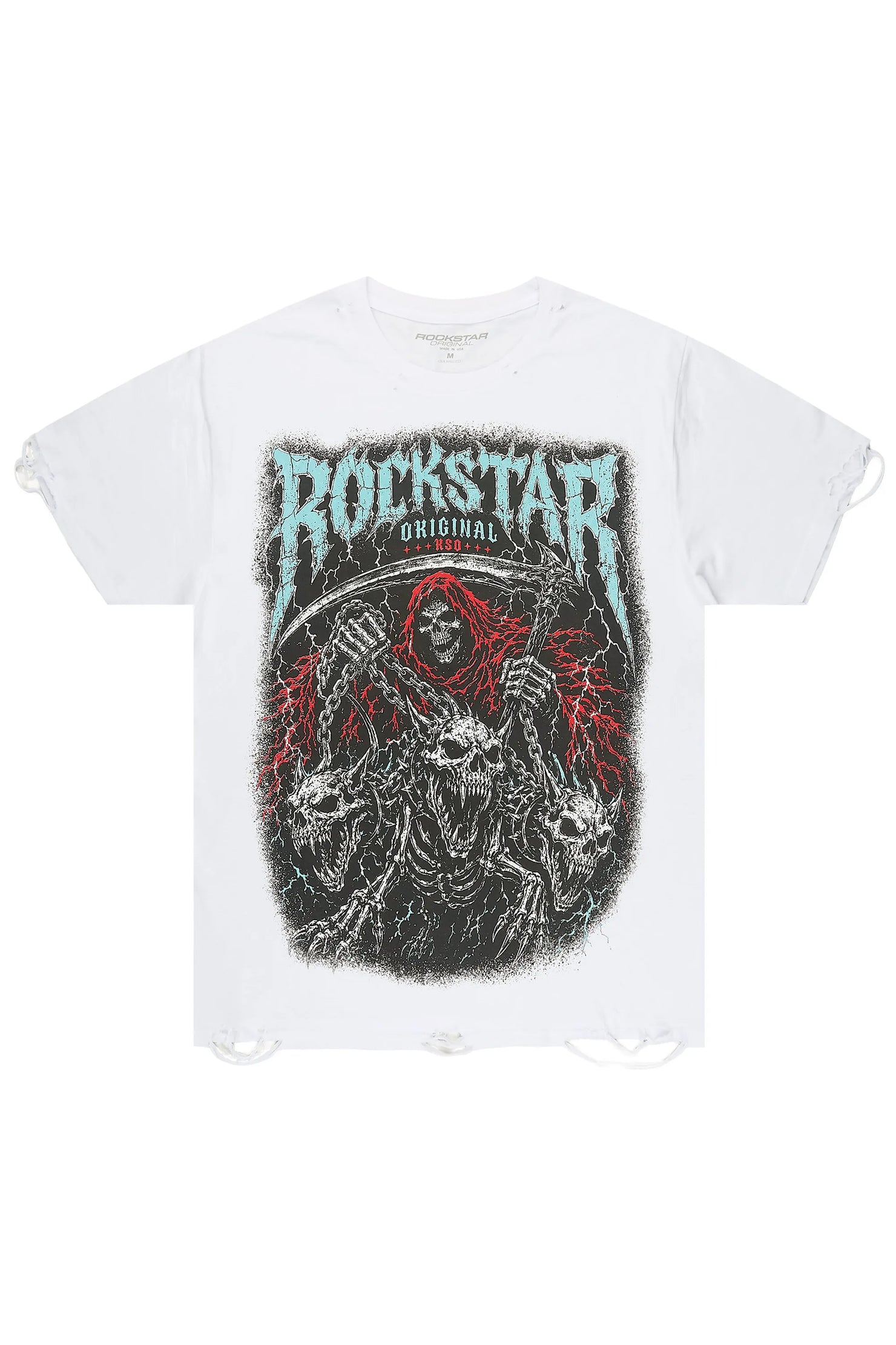 Ossuary White Oversized Graphic T-Shirt