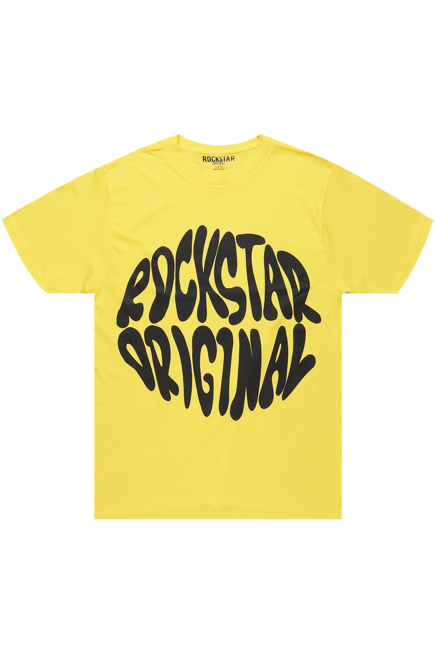 Thierry Yellow Graphic T-Shirt