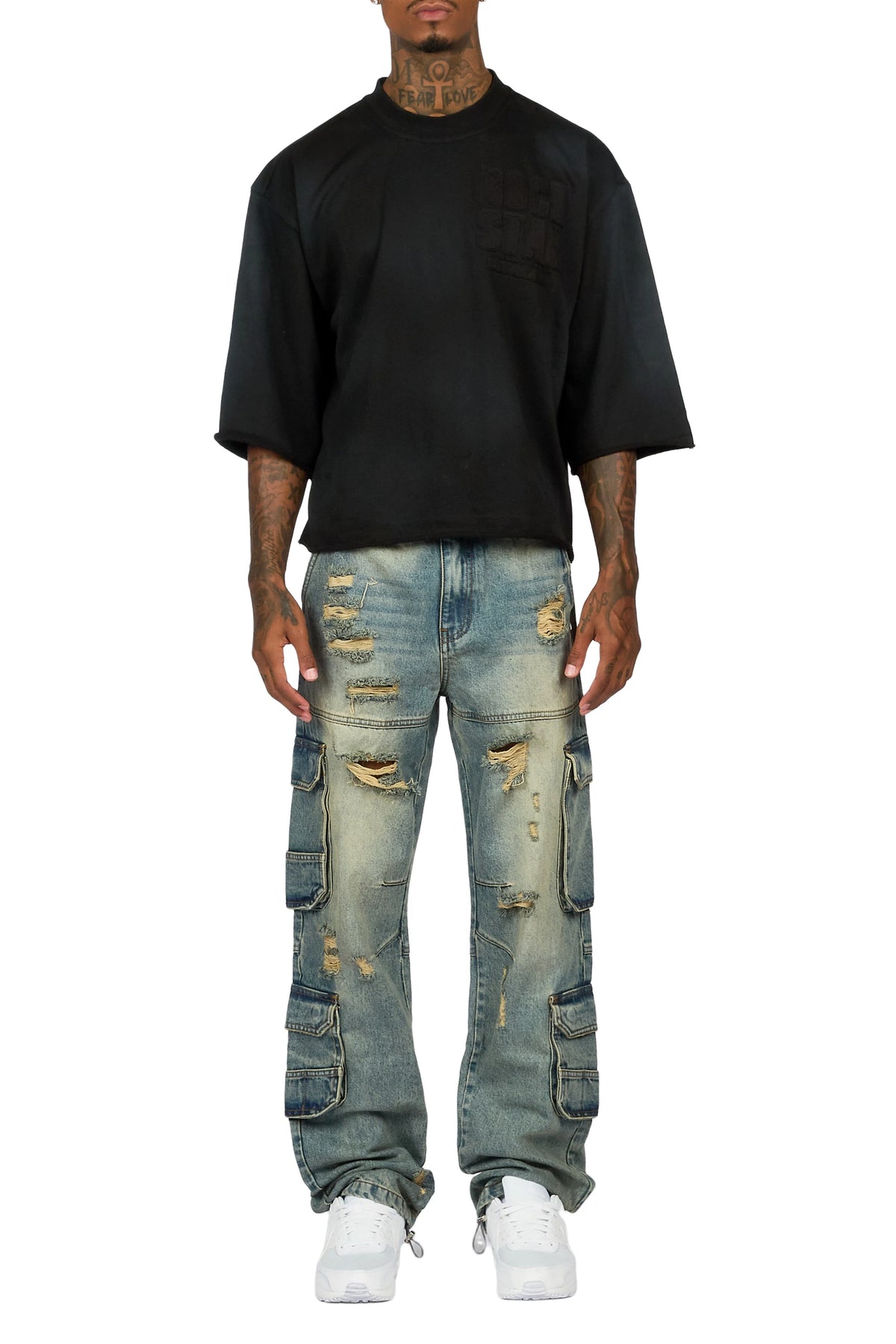 Sylvie Blue Straight Fit Jean